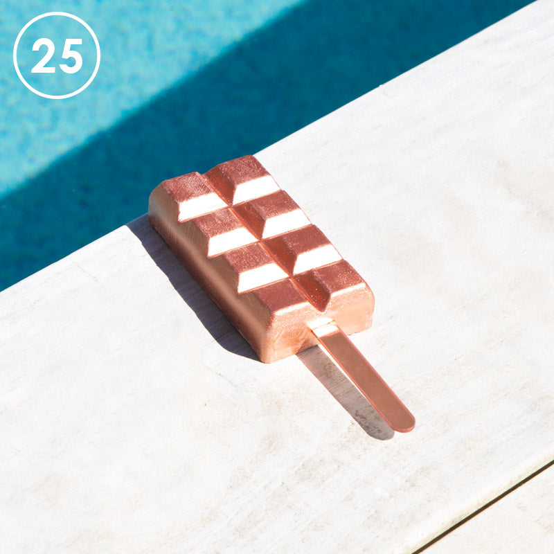 Bake Group Acrylic Cakesicle Sticks Rose Gold 25 Pack