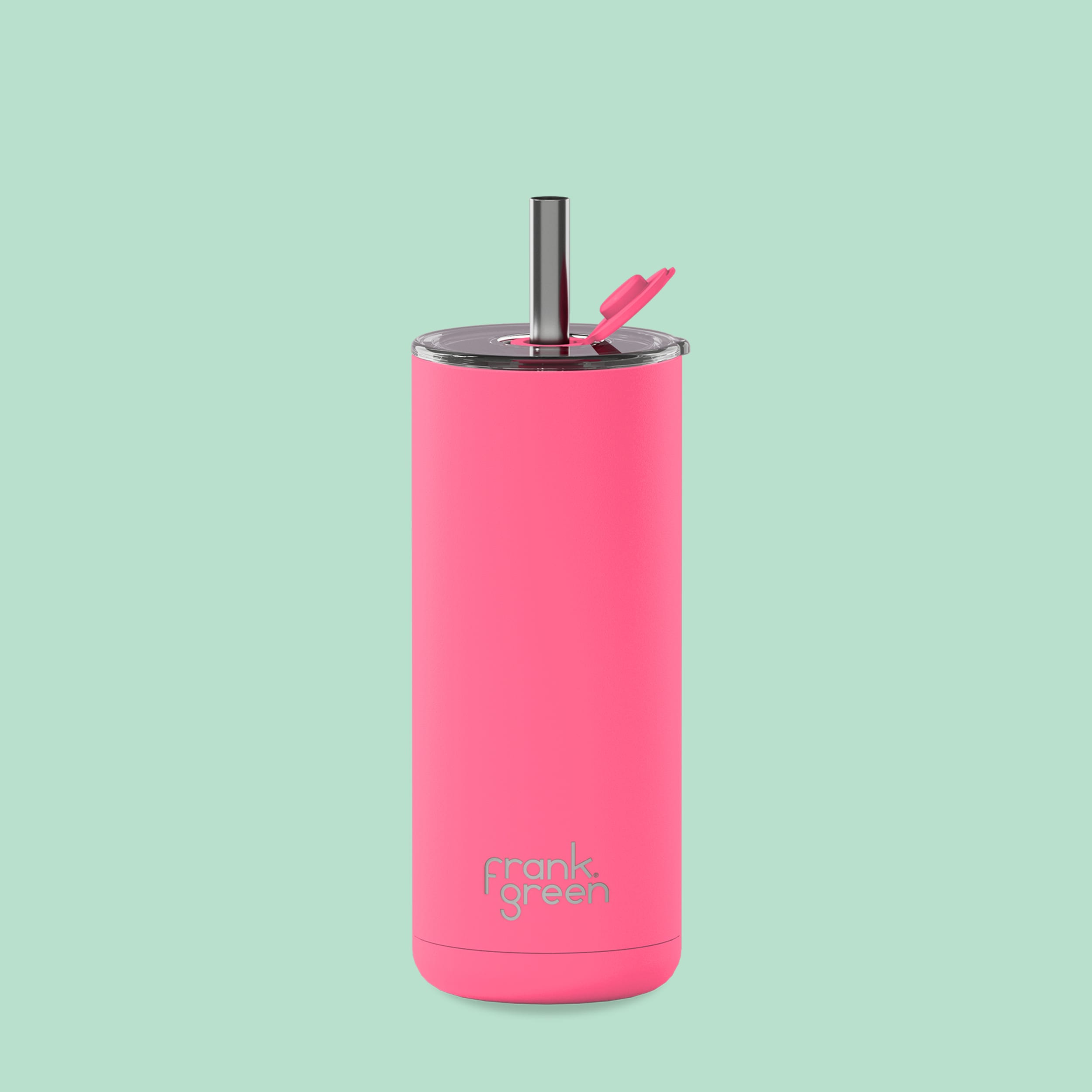 frank green Big Chill Cup with Straw - Bubblegum