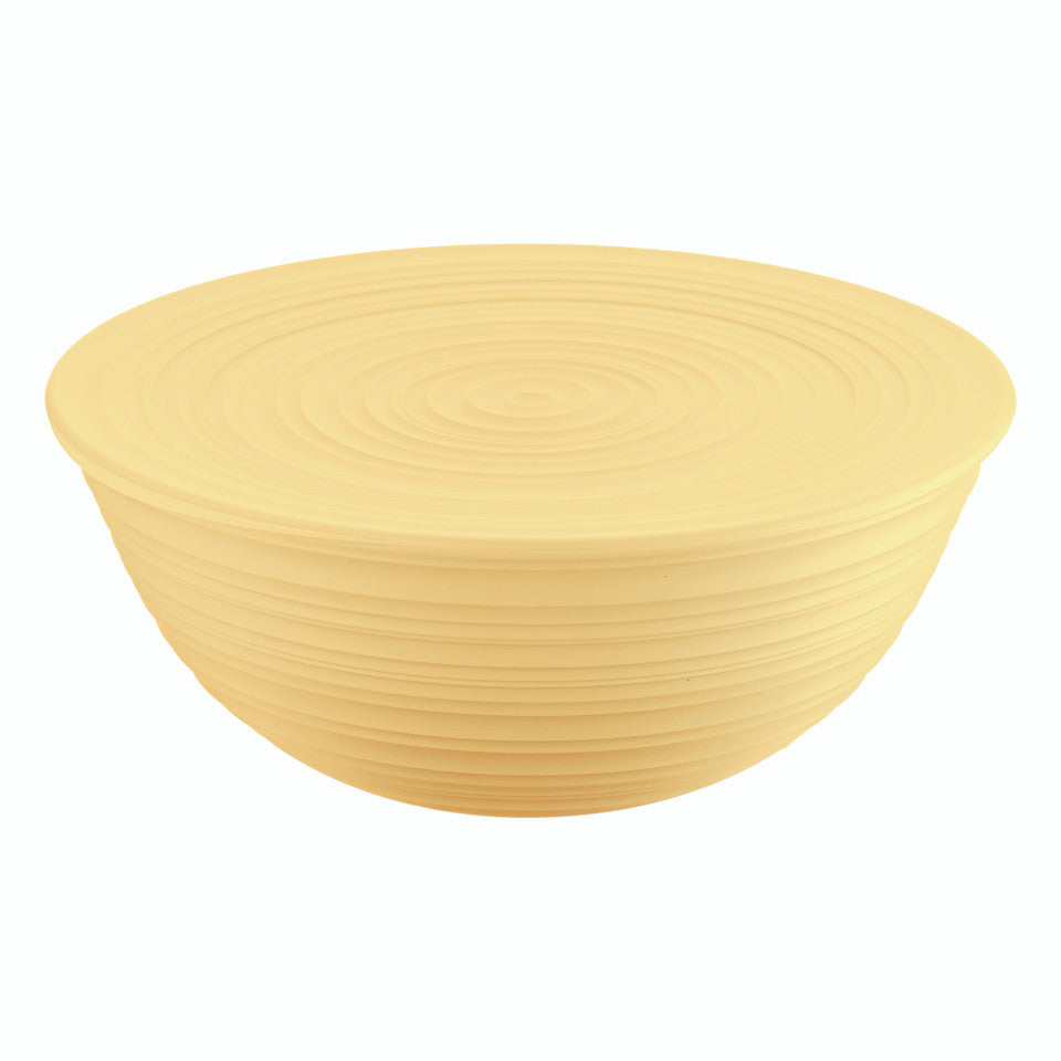 Guzzini Earth XL Bowl W Lid - Mustard Yellow