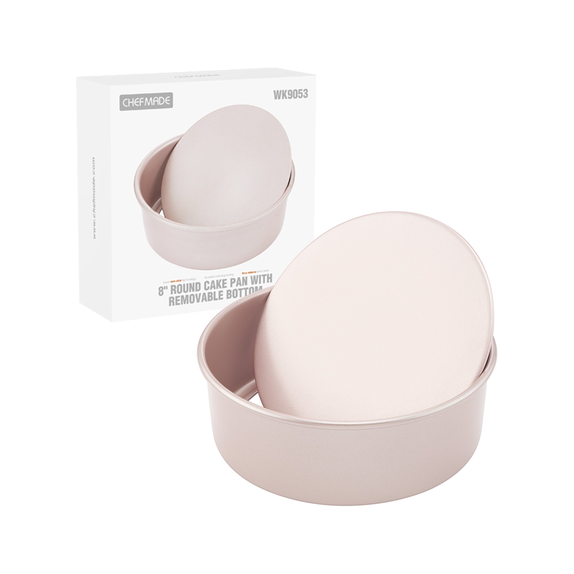 CHEFMADE Round Cake Pan with Loose Base 22cm (WK9053)