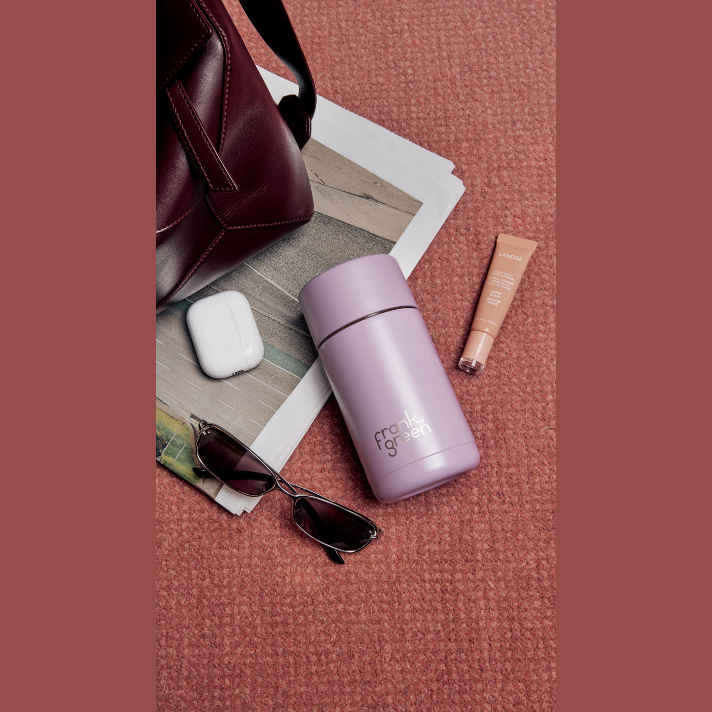 frank green 12oz Ceramic Reusable Cup - Lilac Haze