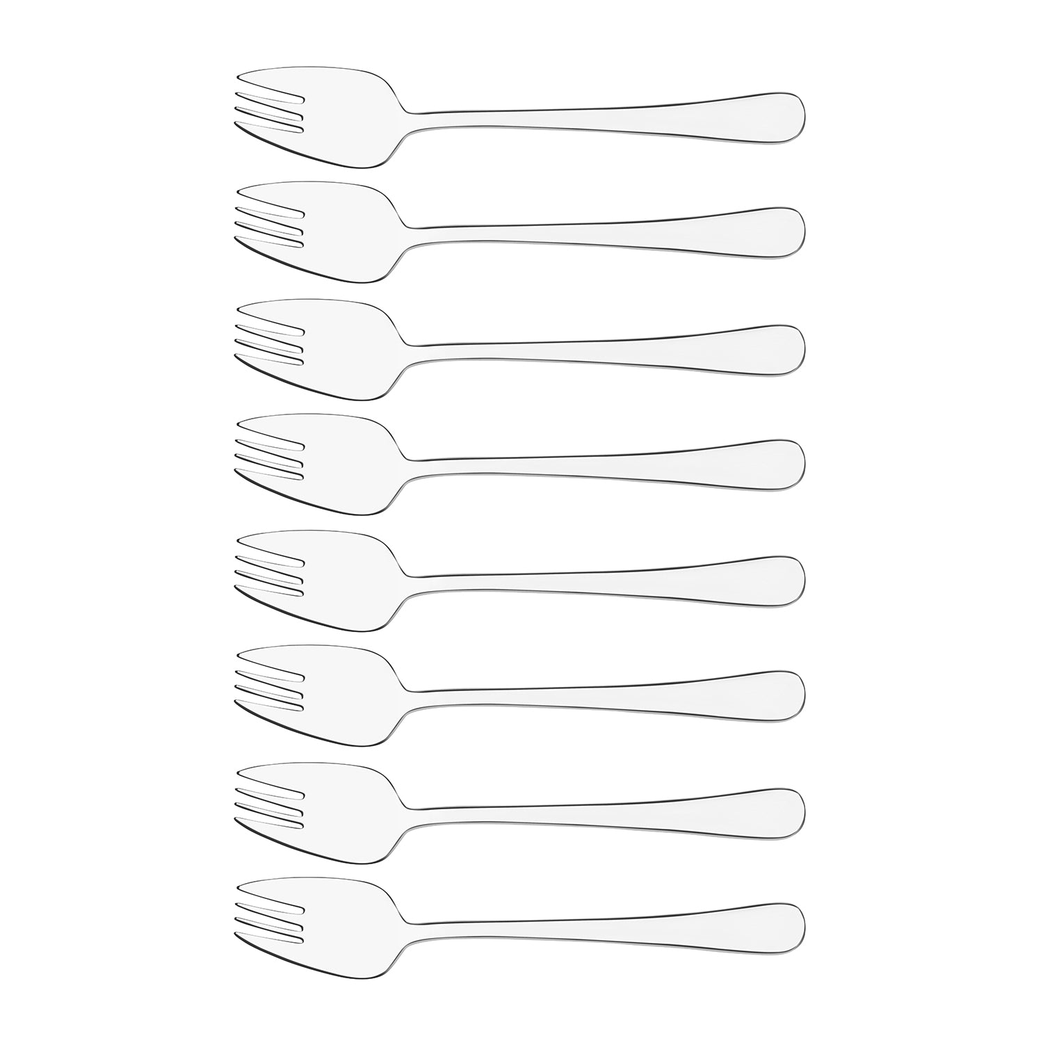 Tablekraft York Buffet Fork Set 8pc