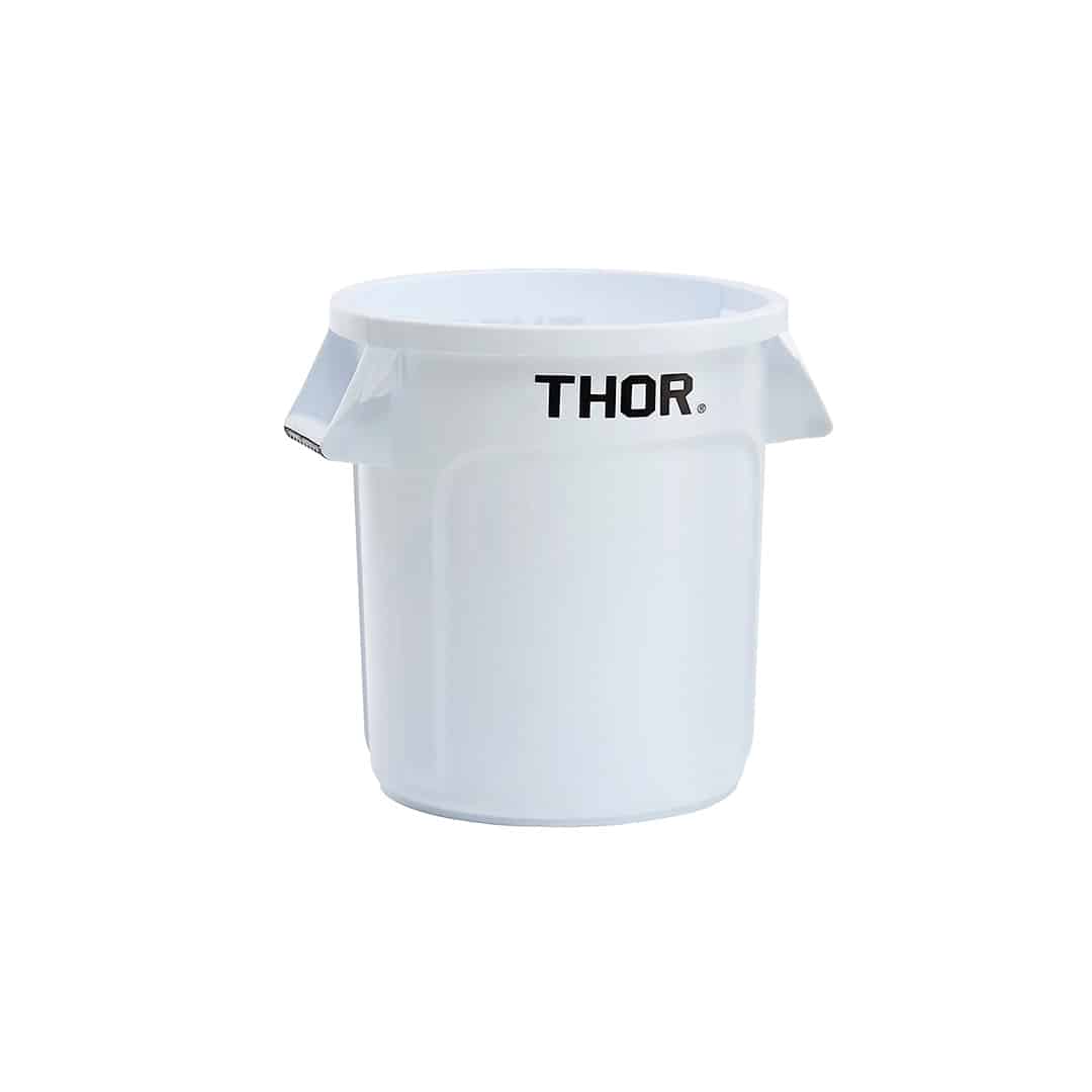 Trust Commercial Thor Round Bin 38L White Food Grade (1011WH)