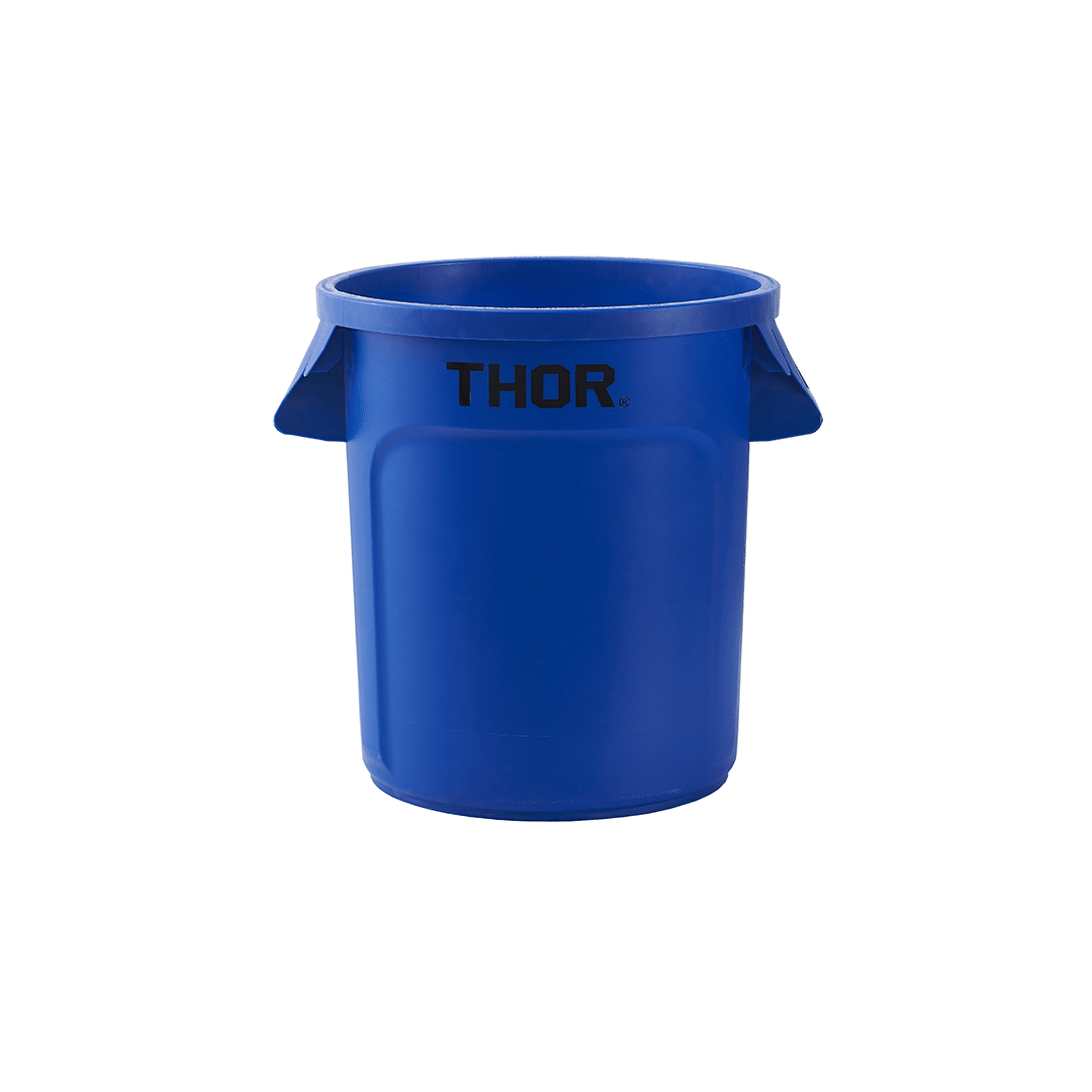 Trust Commercial Thor Round Bin 38Lt Blue (1011Bu) Food Grade (CTN Of 6)