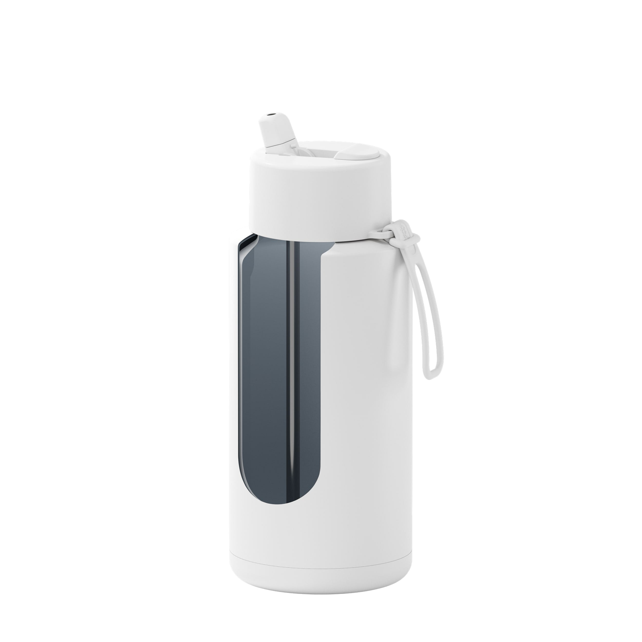 frank green 34oz Reusable Bottle with Flip Straw Lid - Cloud