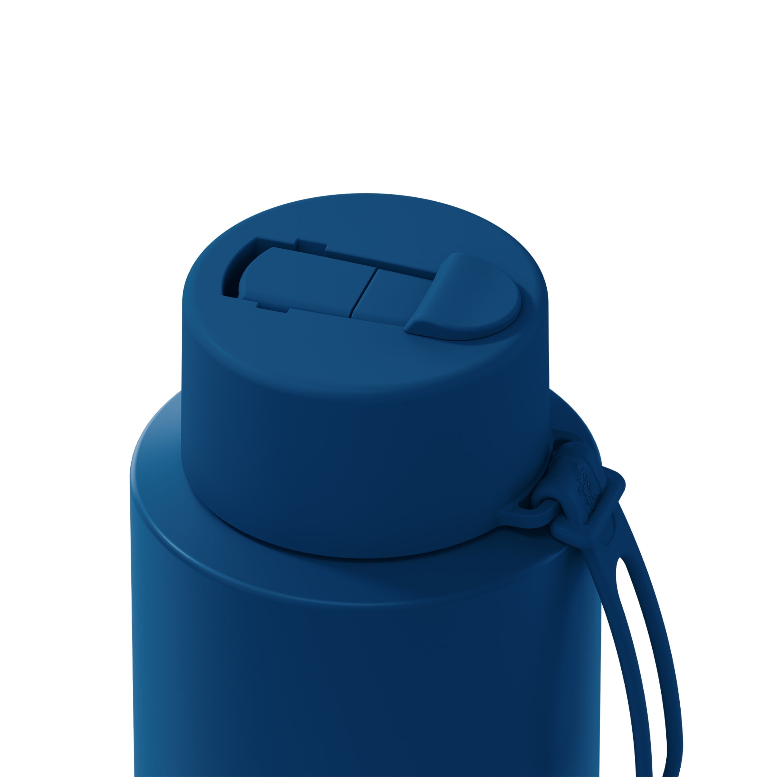 frank green 34oz Reusable Bottle with Flip Straw Lid - Deep Ocean