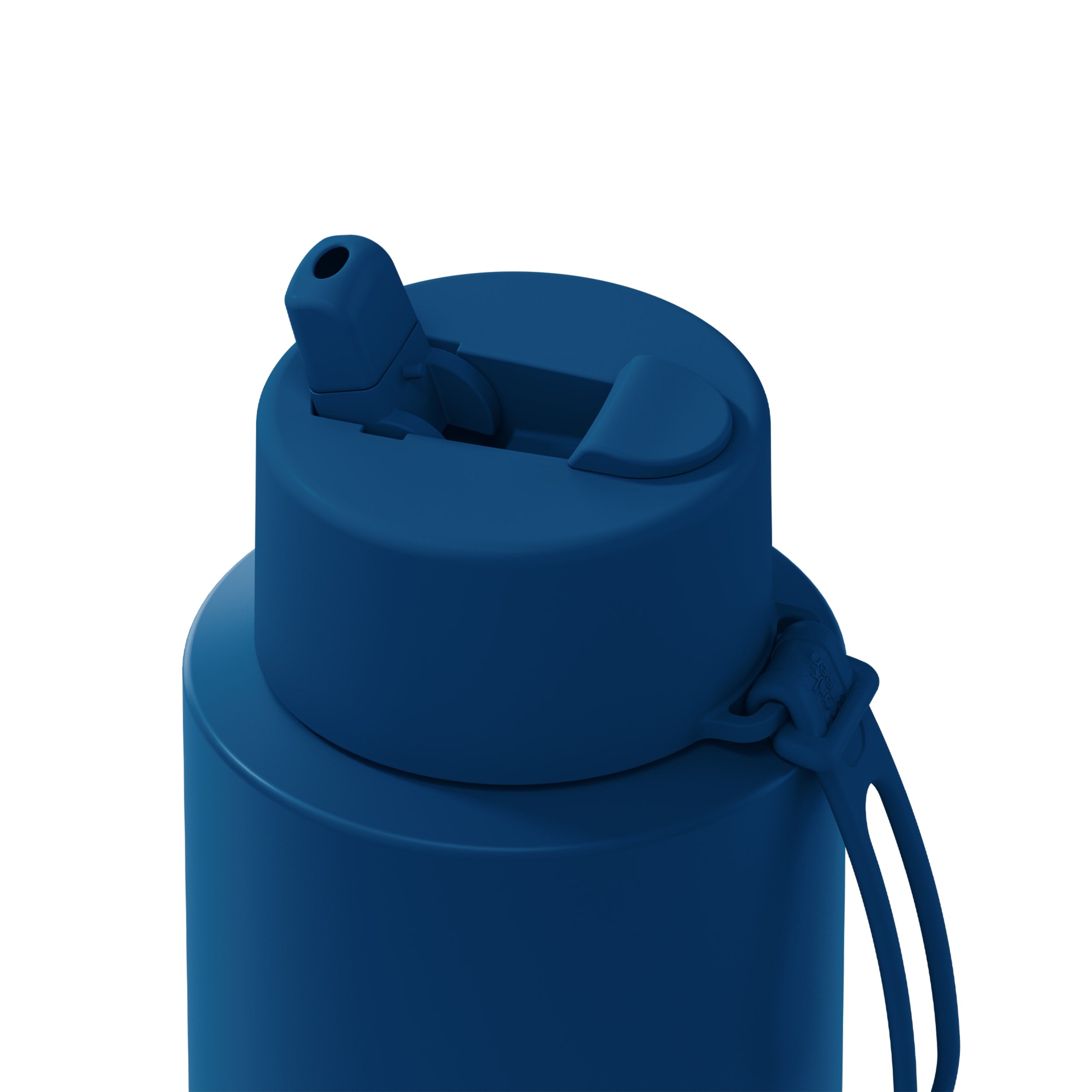 frank green 34oz Reusable Bottle with Flip Straw Lid - Deep Ocean