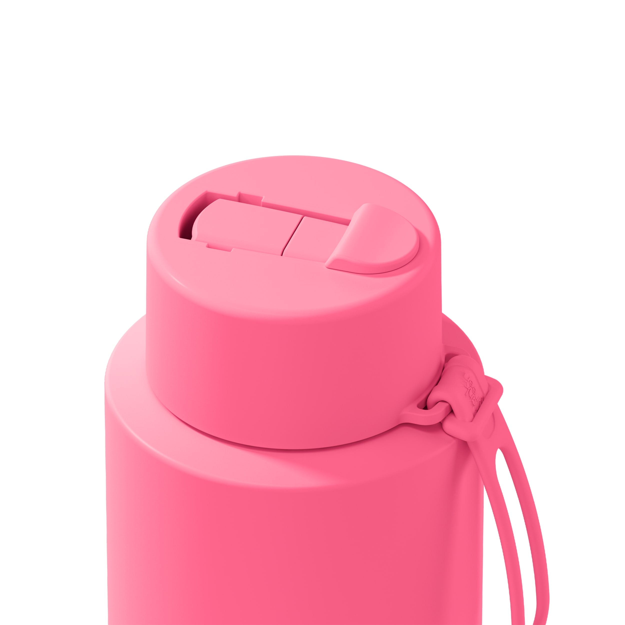frank green 34oz Reusable Bottle with Flip Straw Lid - Bubblegum