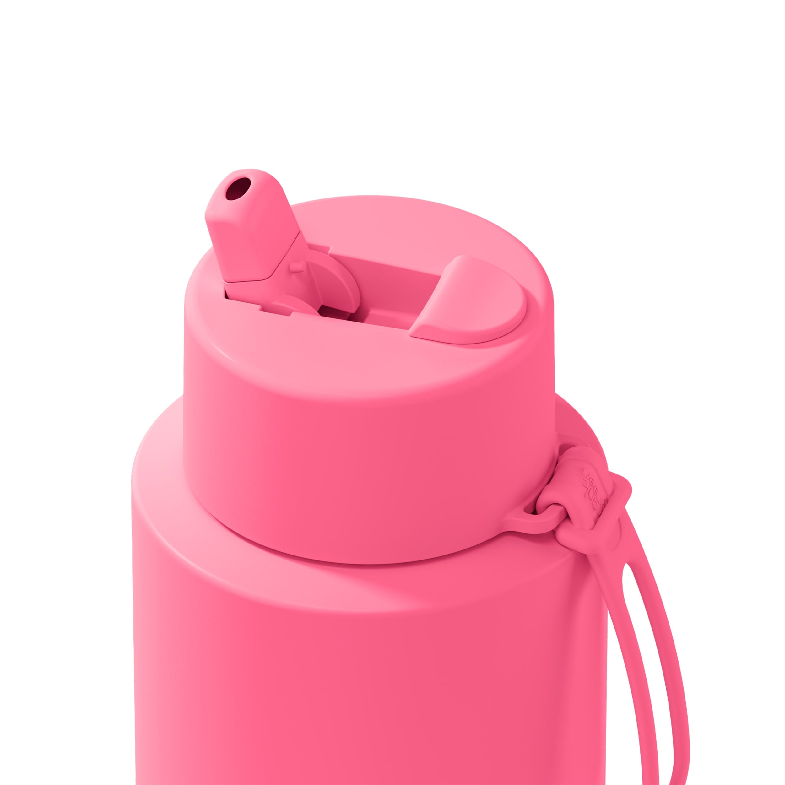 frank green 34oz Reusable Bottle with Flip Straw Lid - Bubblegum