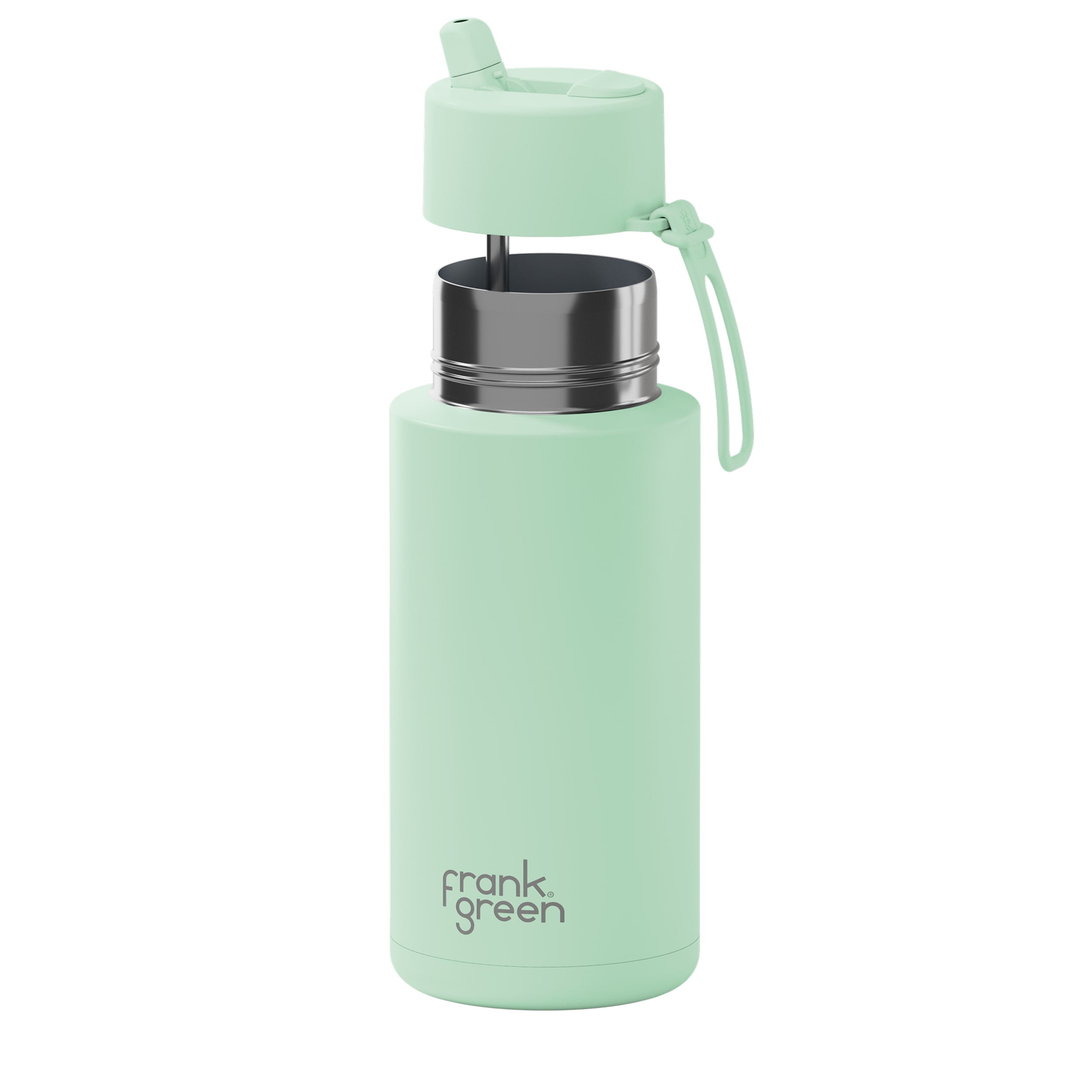 frank green 34oz Reusable Bottle with Flip Straw Lid - Mint Gelato