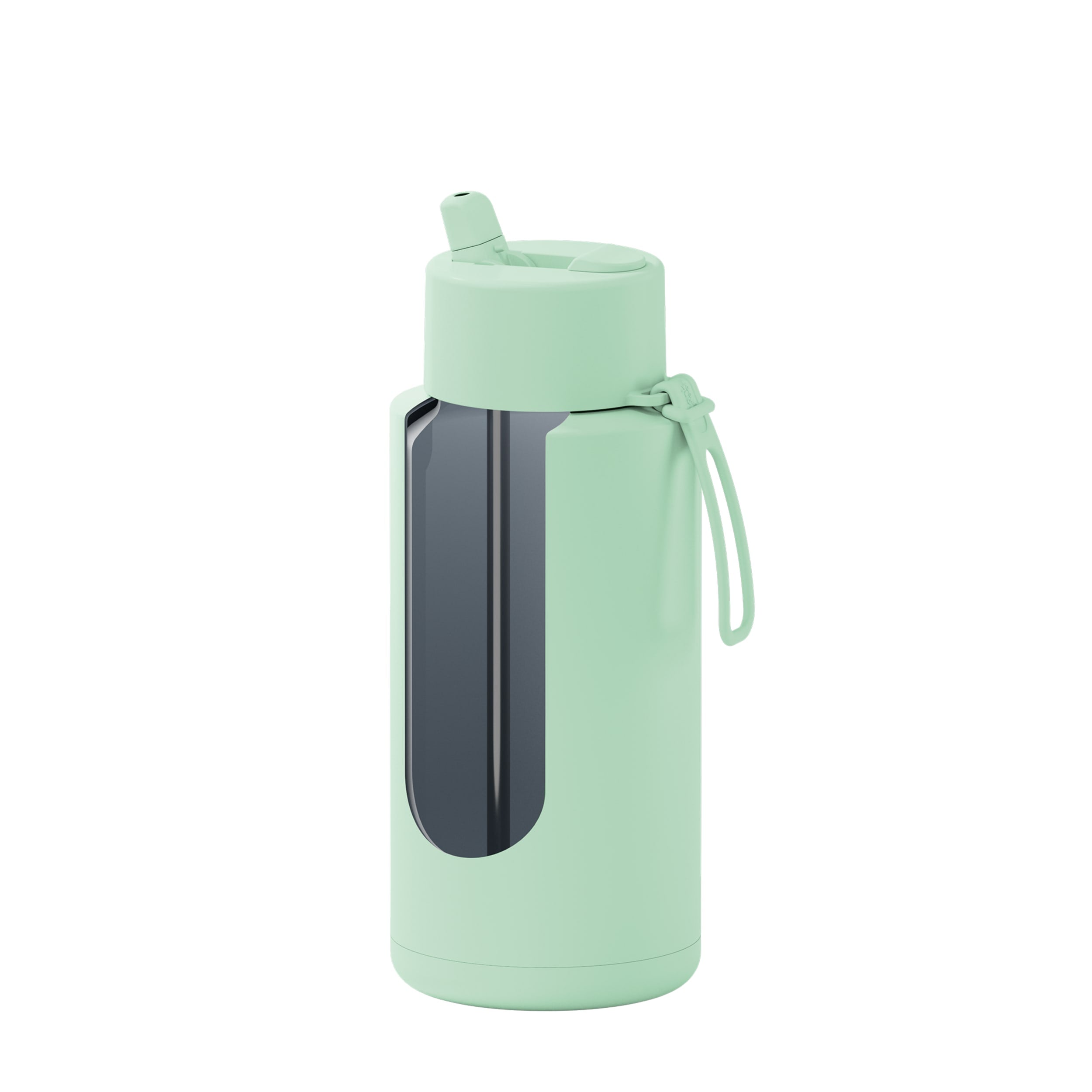 frank green 34oz Reusable Bottle with Flip Straw Lid - Mint Gelato