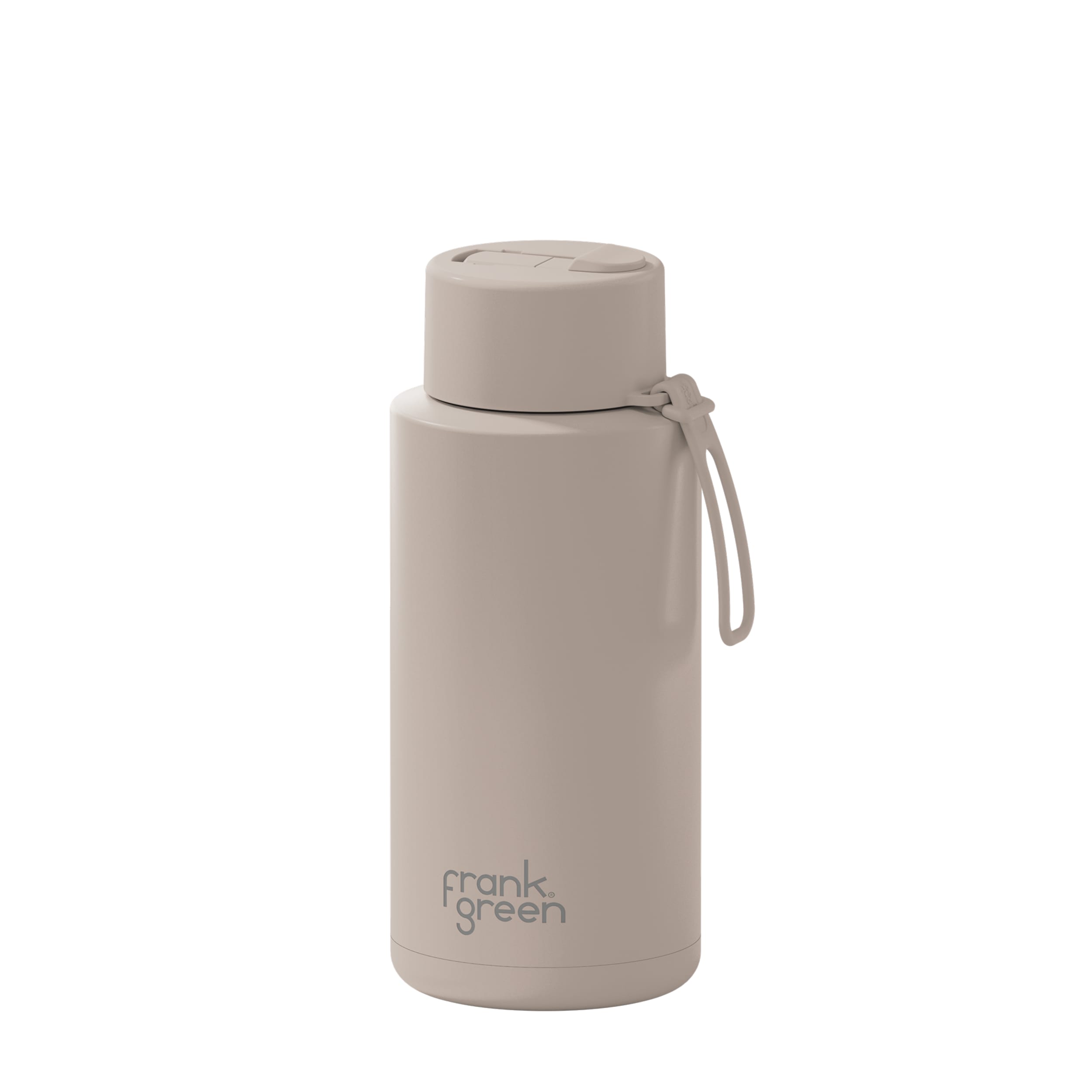frank green 34oz Reusable Bottle with Flip Straw Lid - Moon Dust