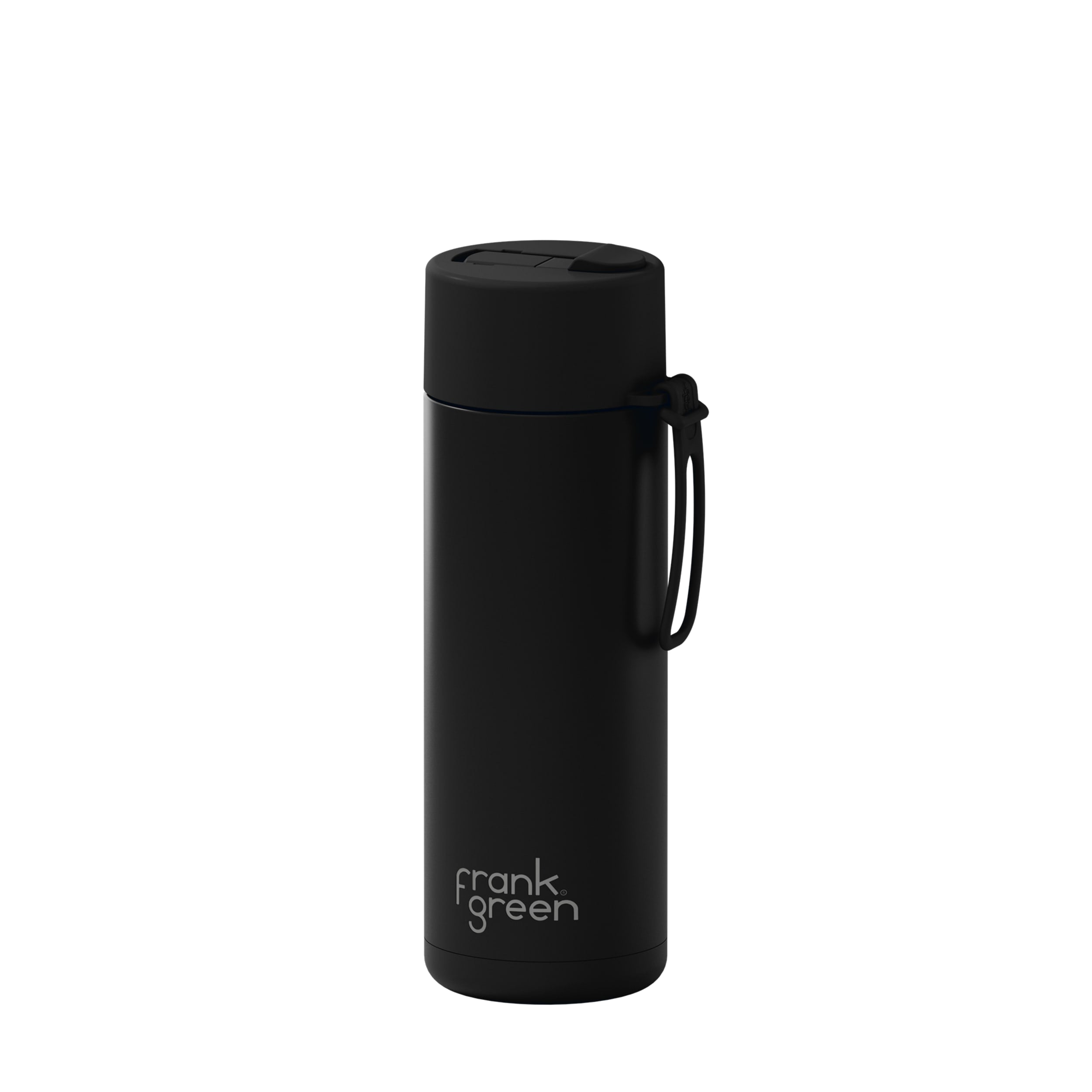 frank green 20oz Reusable Bottle with Flip Straw Lid - Midnight