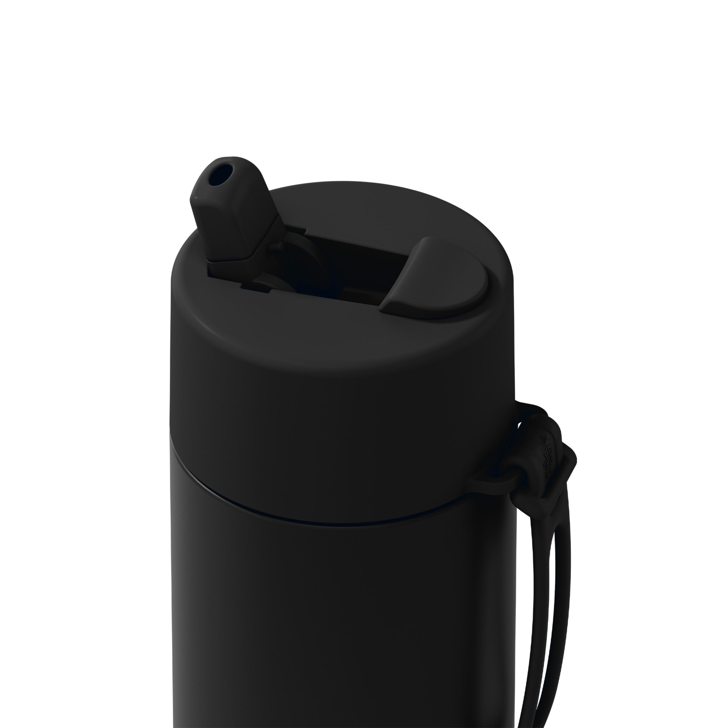 frank green 20oz Reusable Bottle with Flip Straw Lid - Midnight