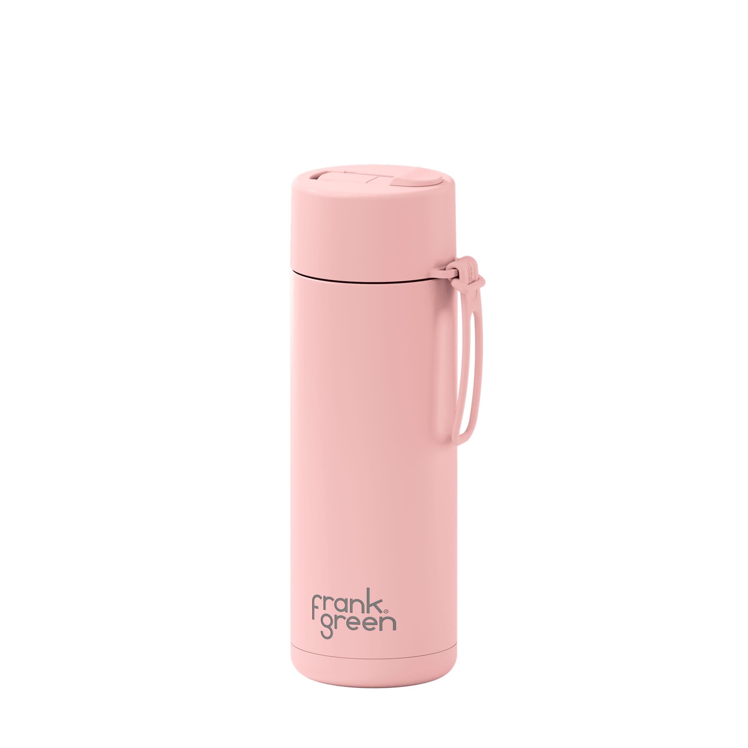 frank green 20oz Reusable Bottle with Flip Straw Lid - Blushed