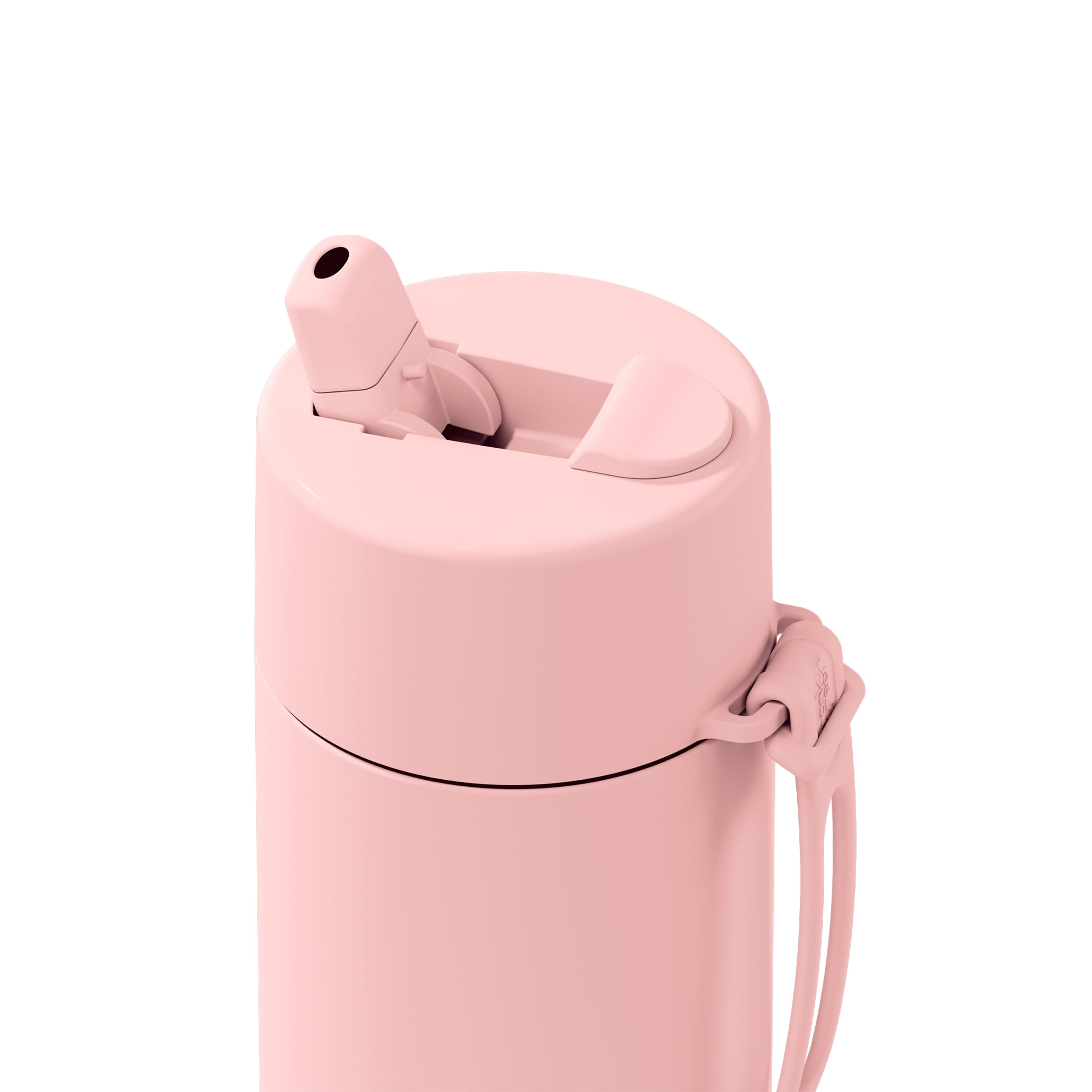 frank green 20oz Reusable Bottle with Flip Straw Lid - Blushed