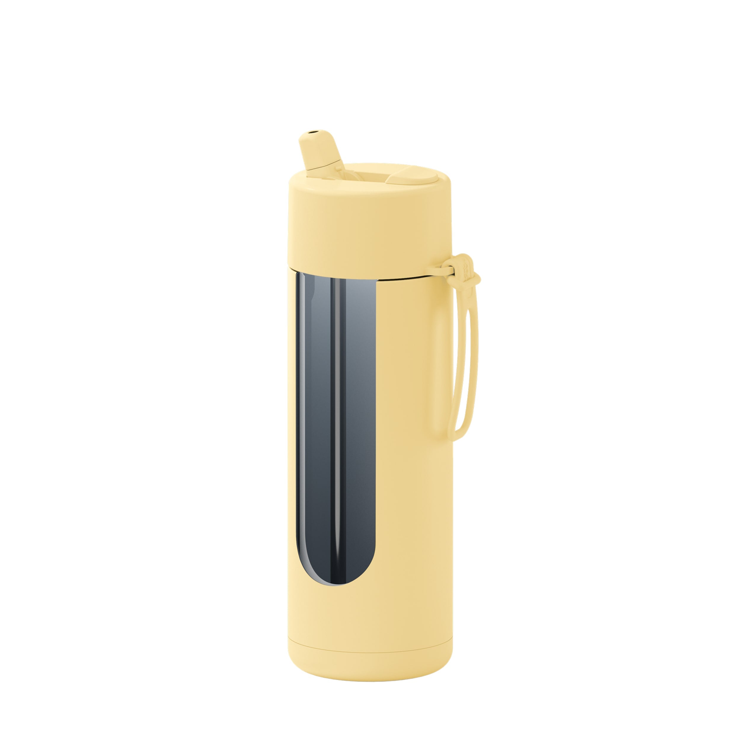 frank green 20oz Reusable Bottle with Flip Straw Lid - Buttermilk