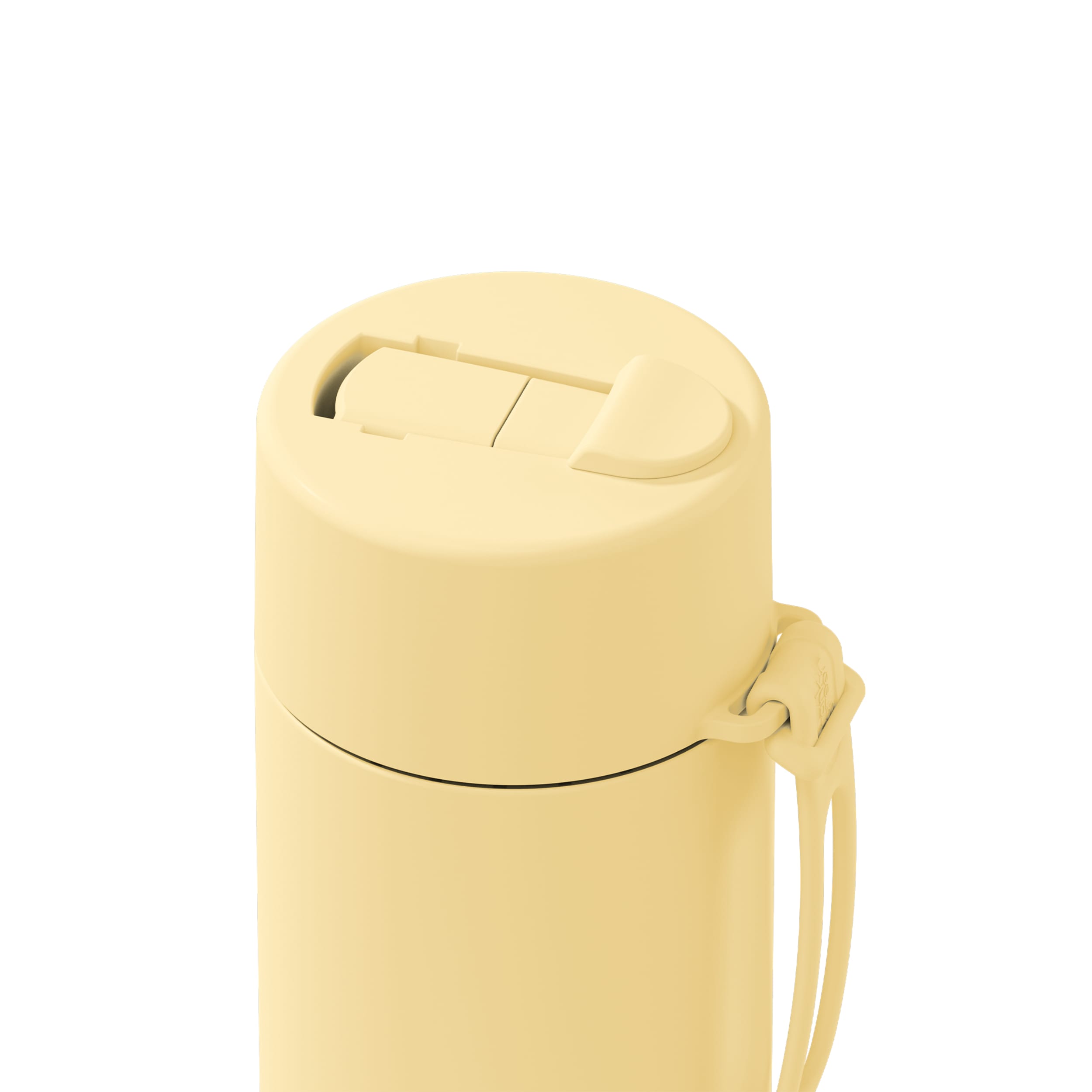 frank green 20oz Reusable Bottle with Flip Straw Lid - Buttermilk