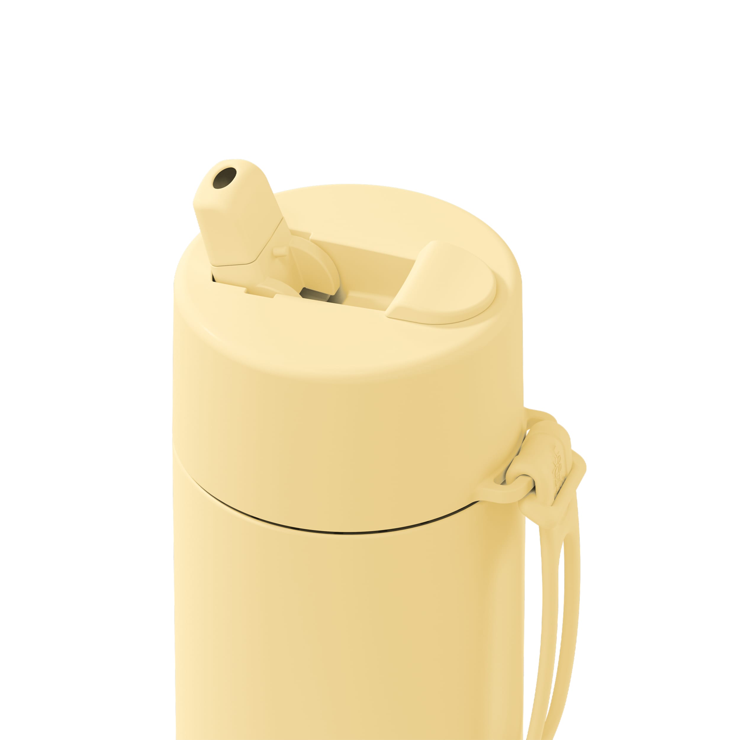 frank green 20oz Reusable Bottle with Flip Straw Lid - Buttermilk
