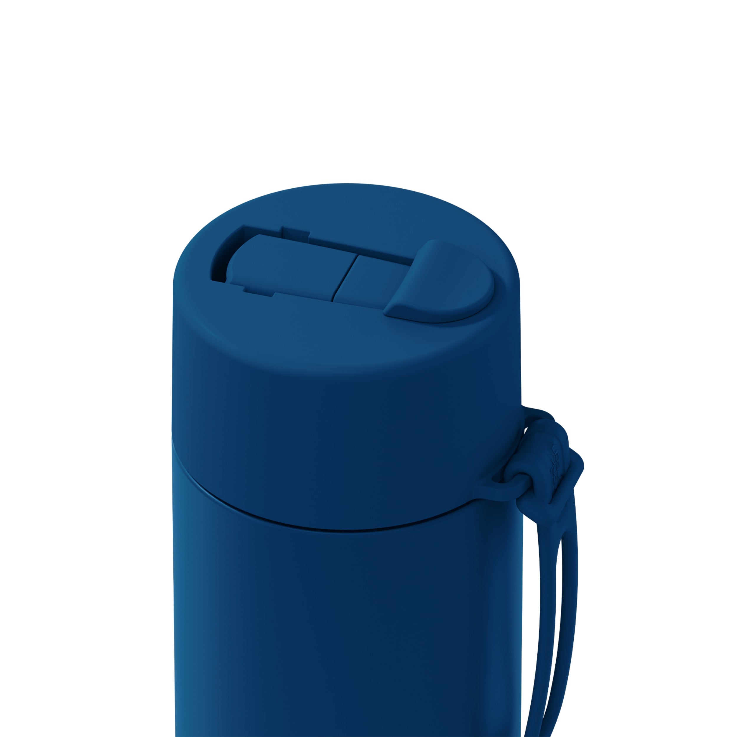 frank green 20oz Reusable Bottle with Flip Straw Lid - Deep Ocean