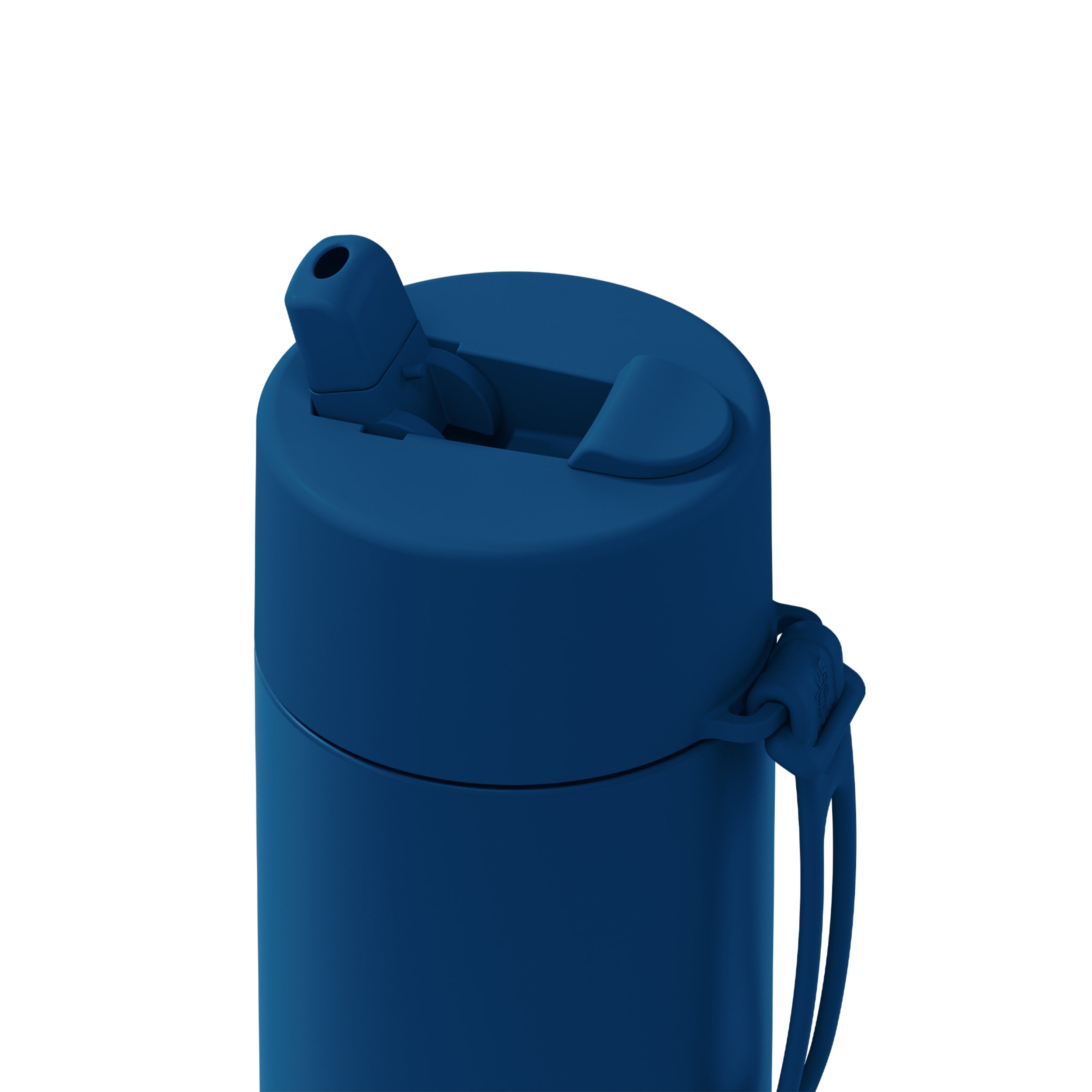 frank green 20oz Reusable Bottle with Flip Straw Lid - Deep Ocean