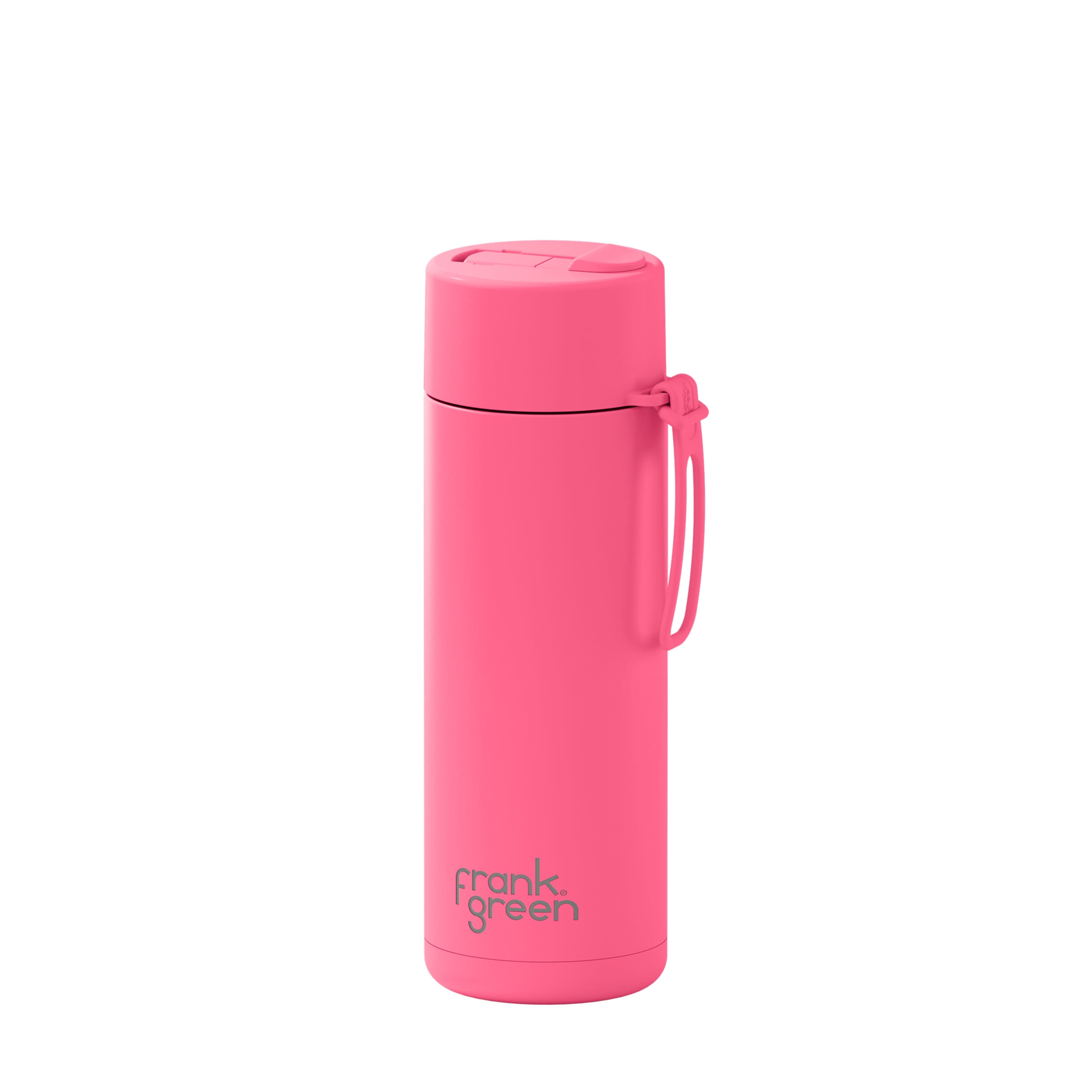 frank green 20oz Reusable Bottle with Flip Straw Lid - Bubblegum