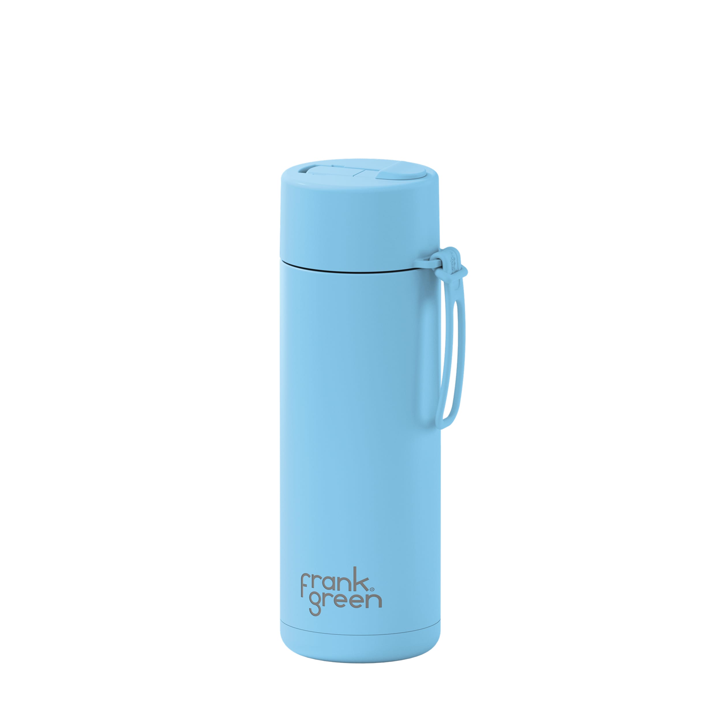 frank green 20oz Reusable Bottle with Flip Straw Lid - Sky Blue