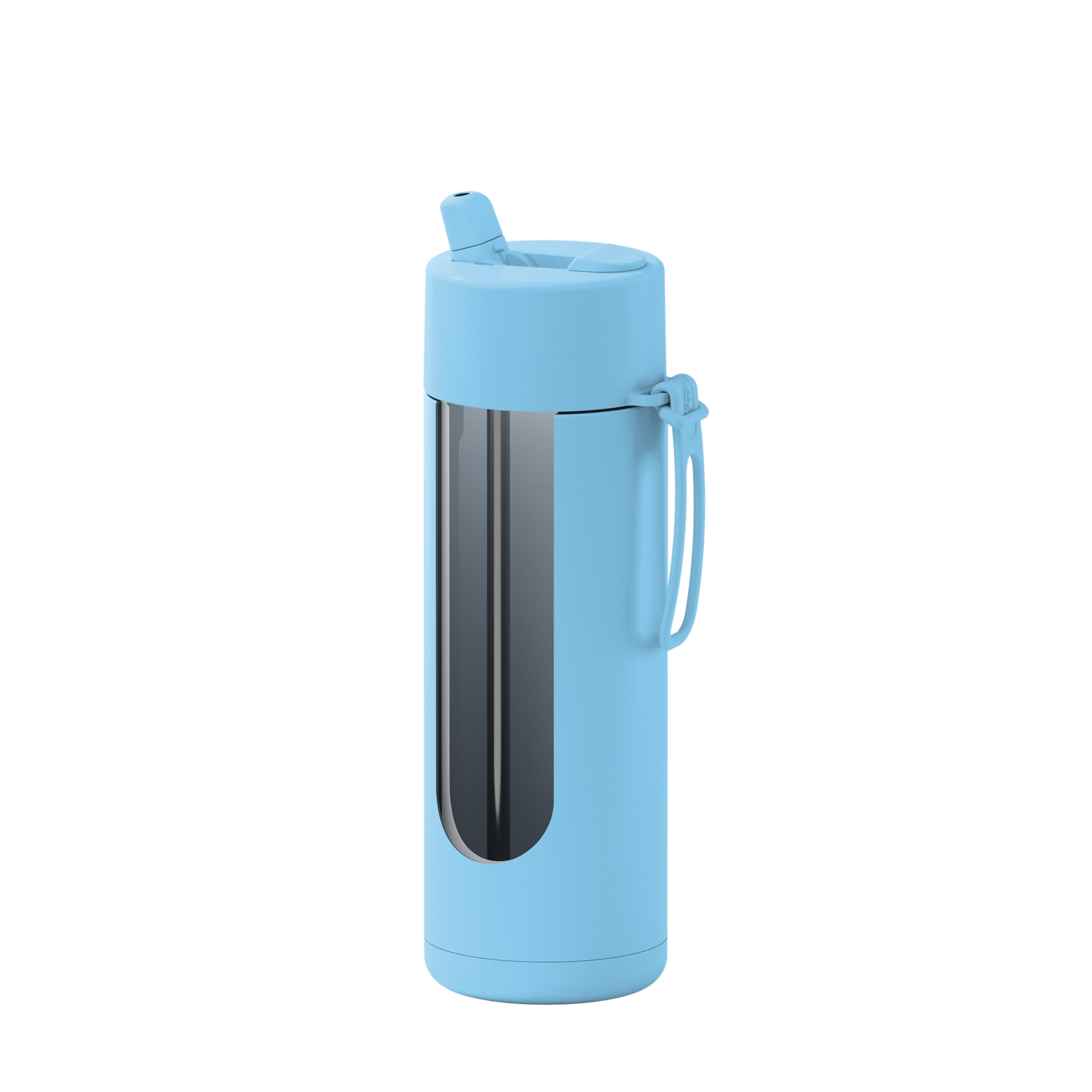 frank green 20oz Reusable Bottle with Flip Straw Lid - Sky Blue