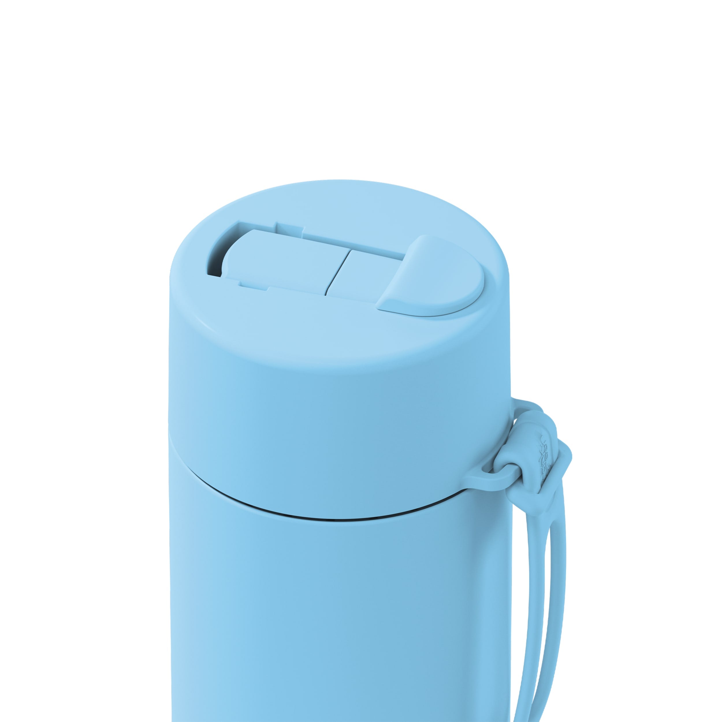 frank green 20oz Reusable Bottle with Flip Straw Lid - Sky Blue