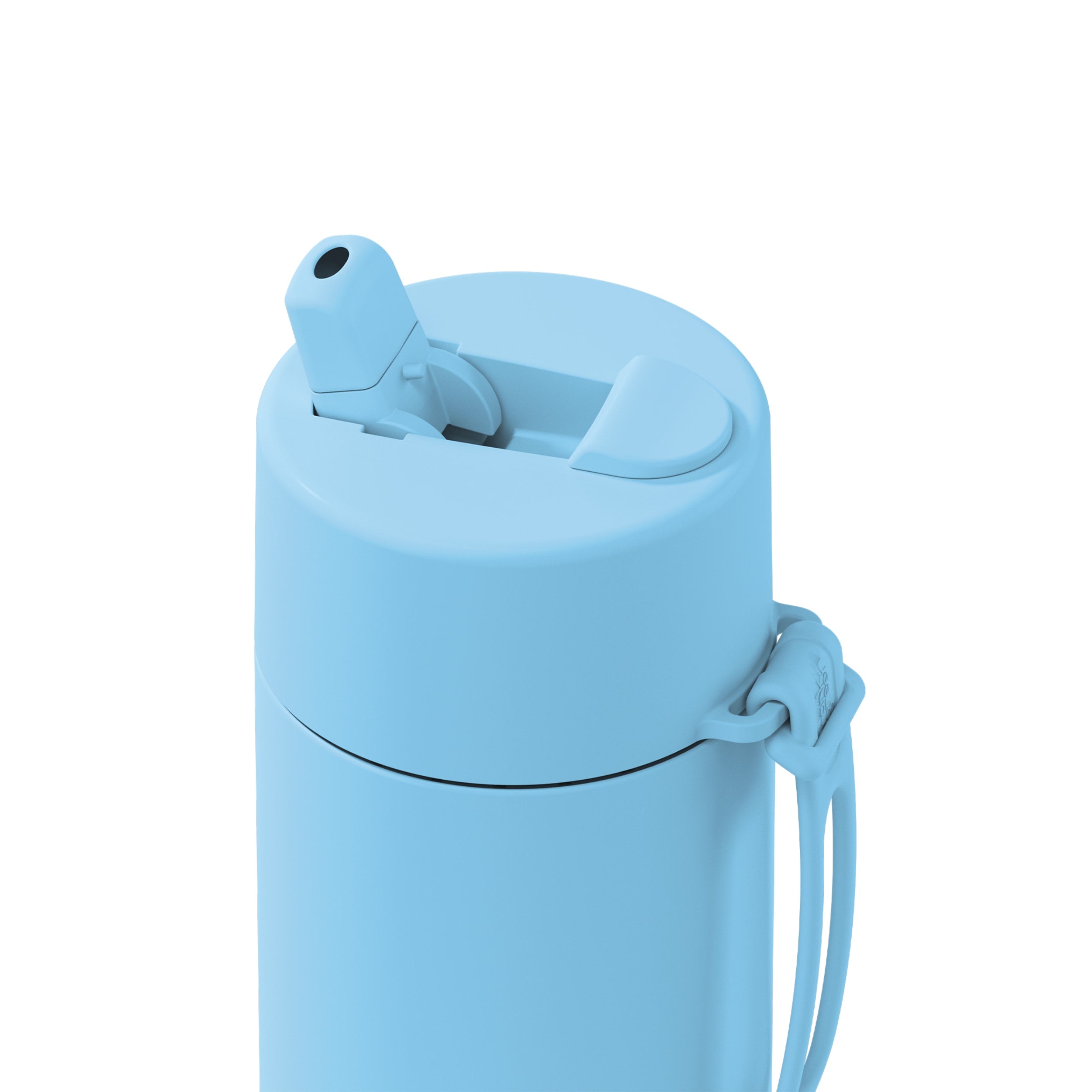 frank green 20oz Reusable Bottle with Flip Straw Lid - Sky Blue
