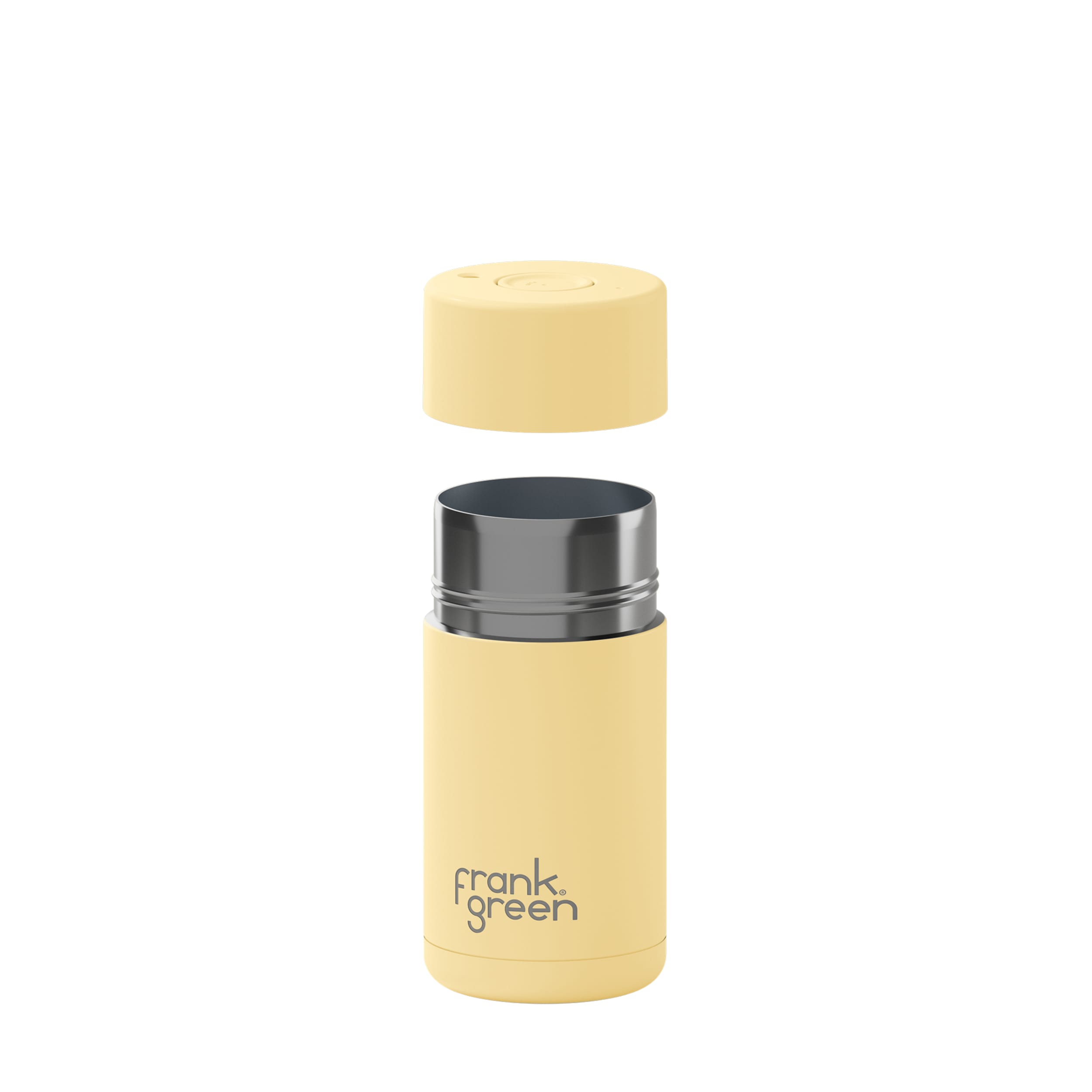 frank green 12oz Ceramic Reusable Cup - Buttermilk