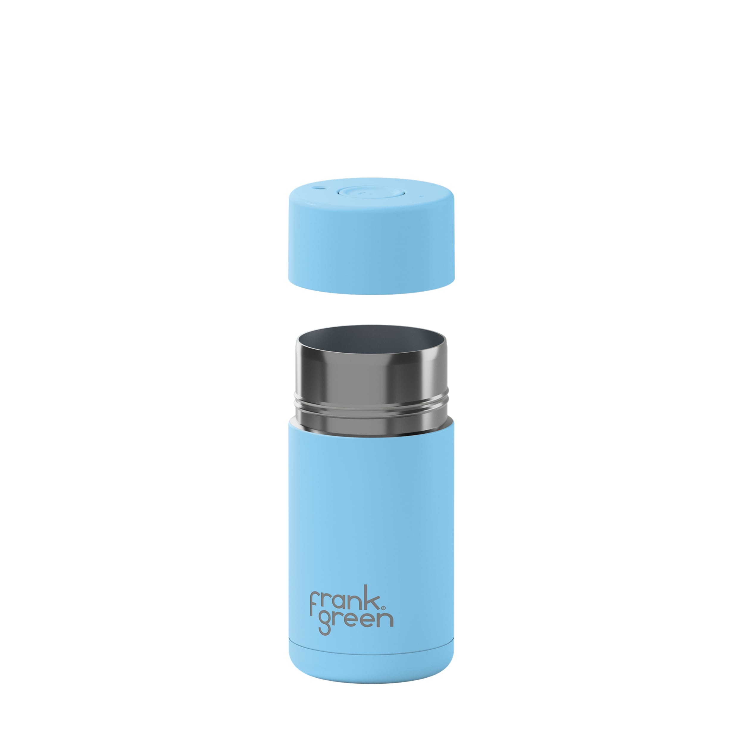 frank green 12oz Ceramic Reusable Cup - Sky Blue