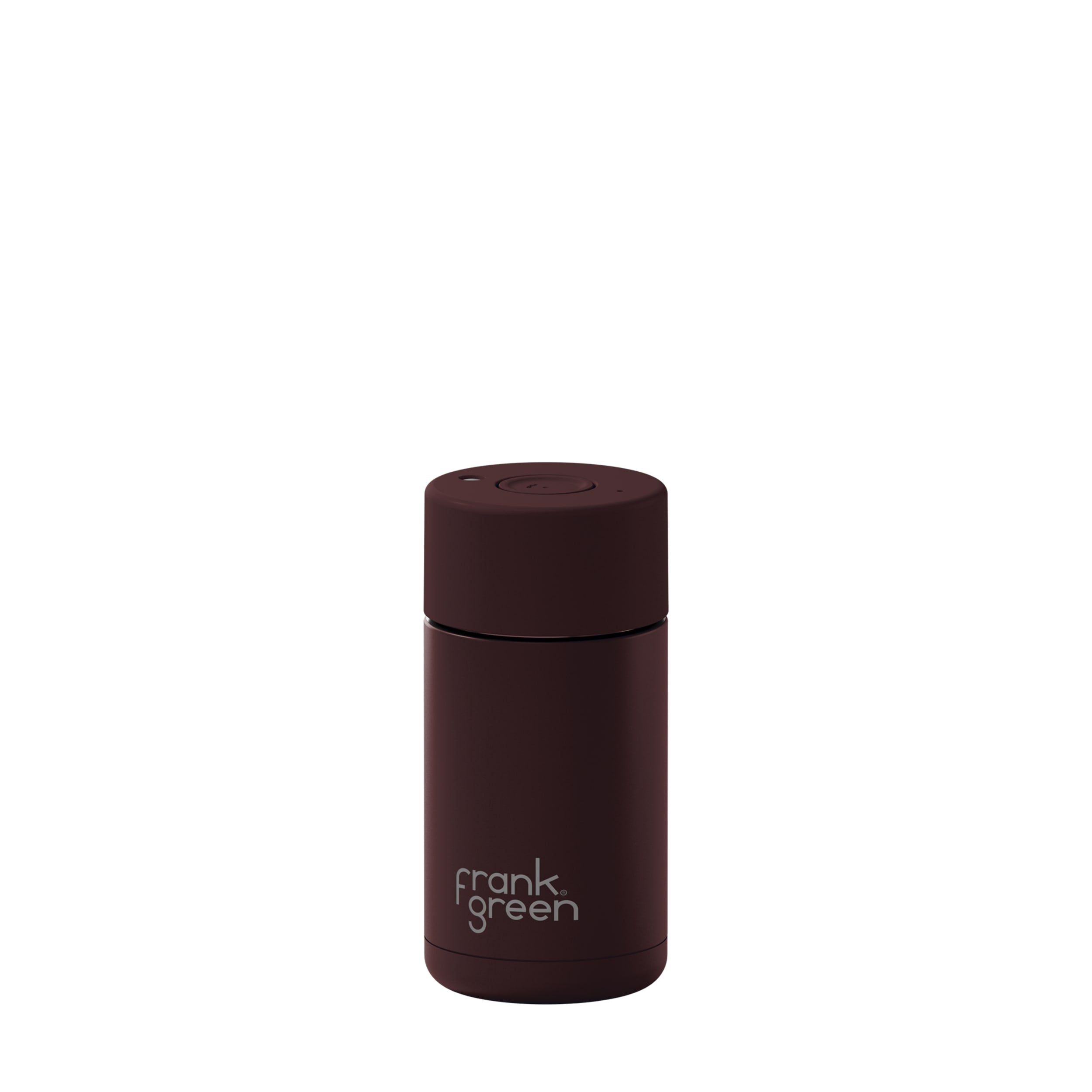 frank green 12oz Ceramic Reusable Cup - Chocolate