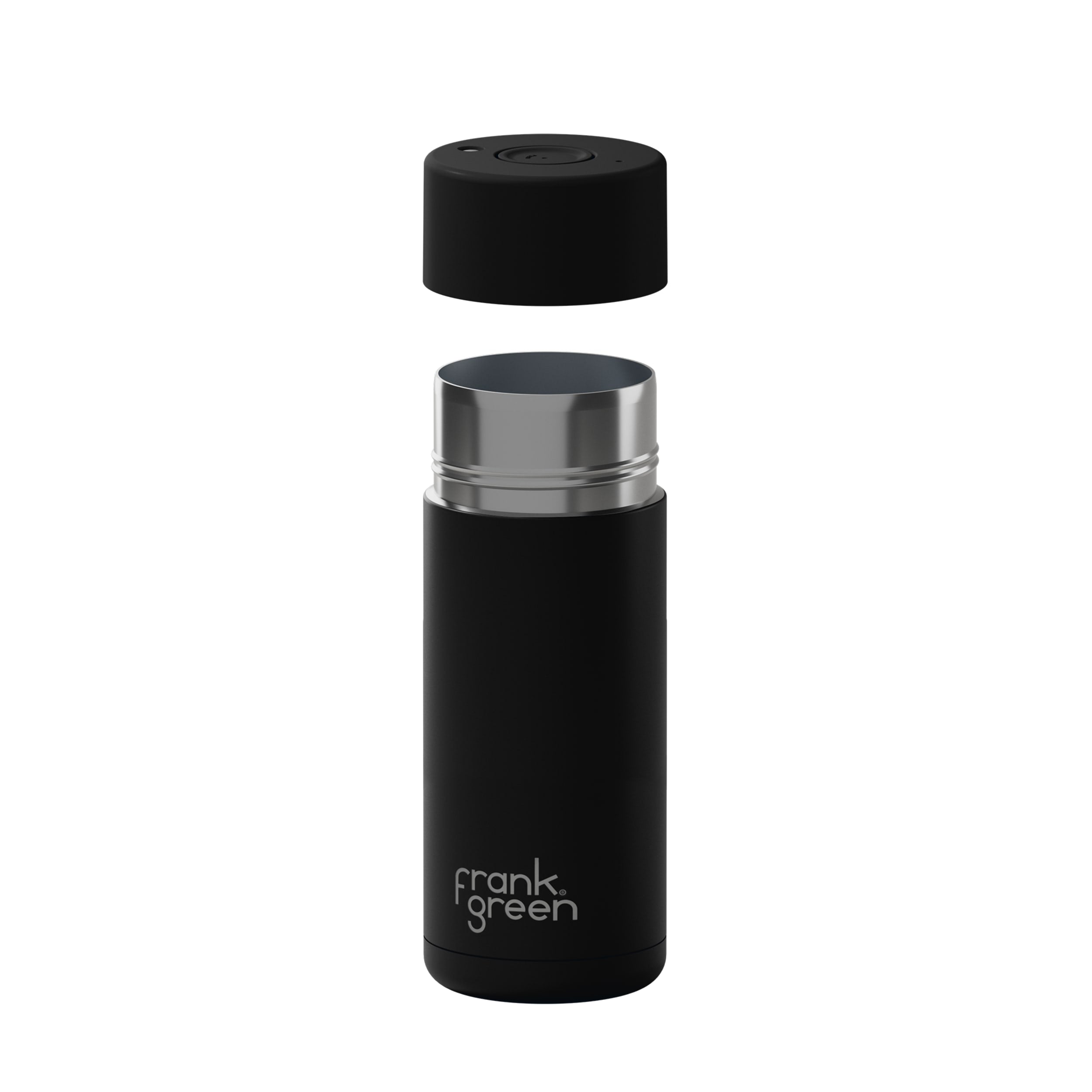 frank green 16oz Reusable Cup with Push Button Lid - Midnight