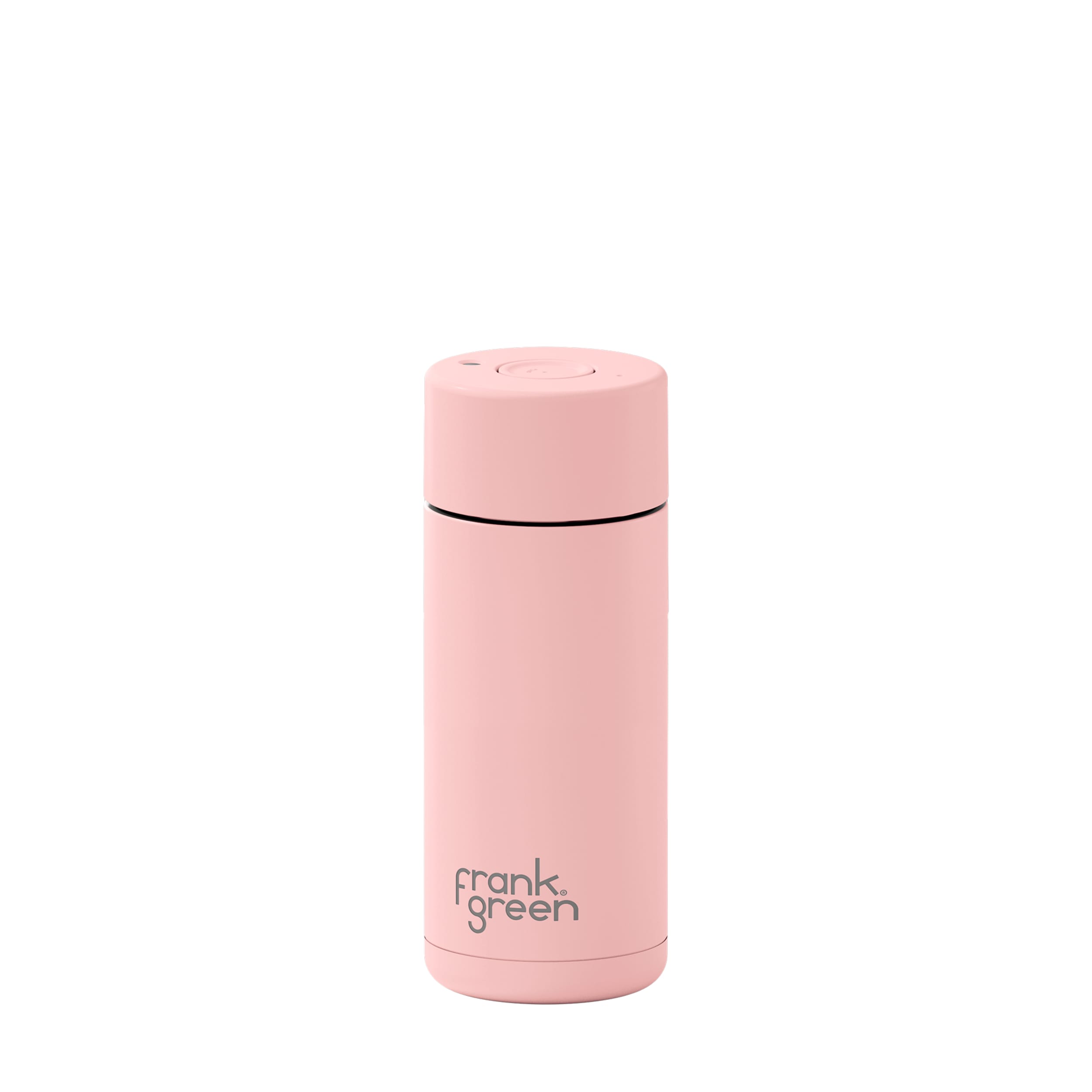 frank green 16oz Reusable Cup with Push Button Lid - Blushed