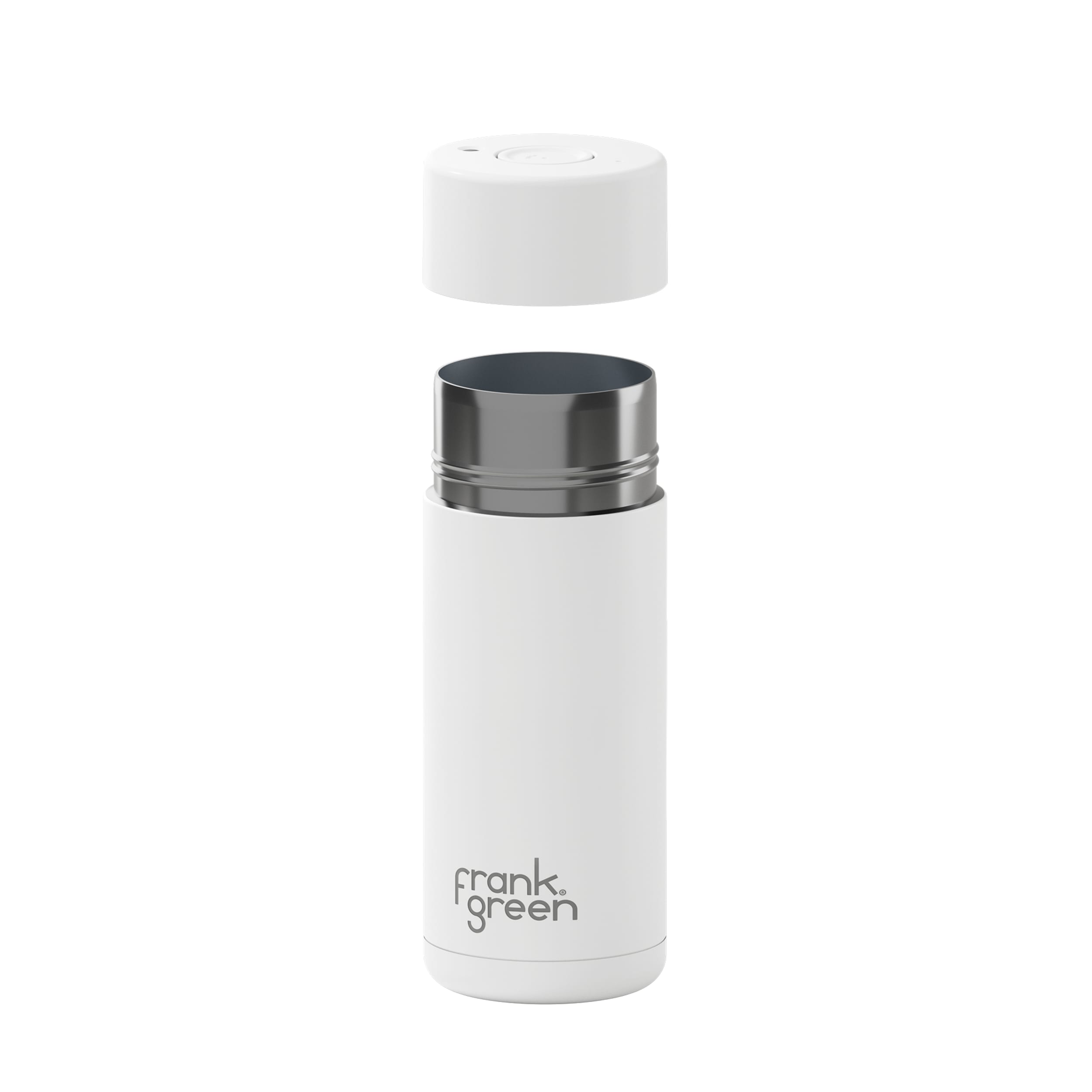 frank green 16oz Reusable Cup with Push Button Lid - Cloud