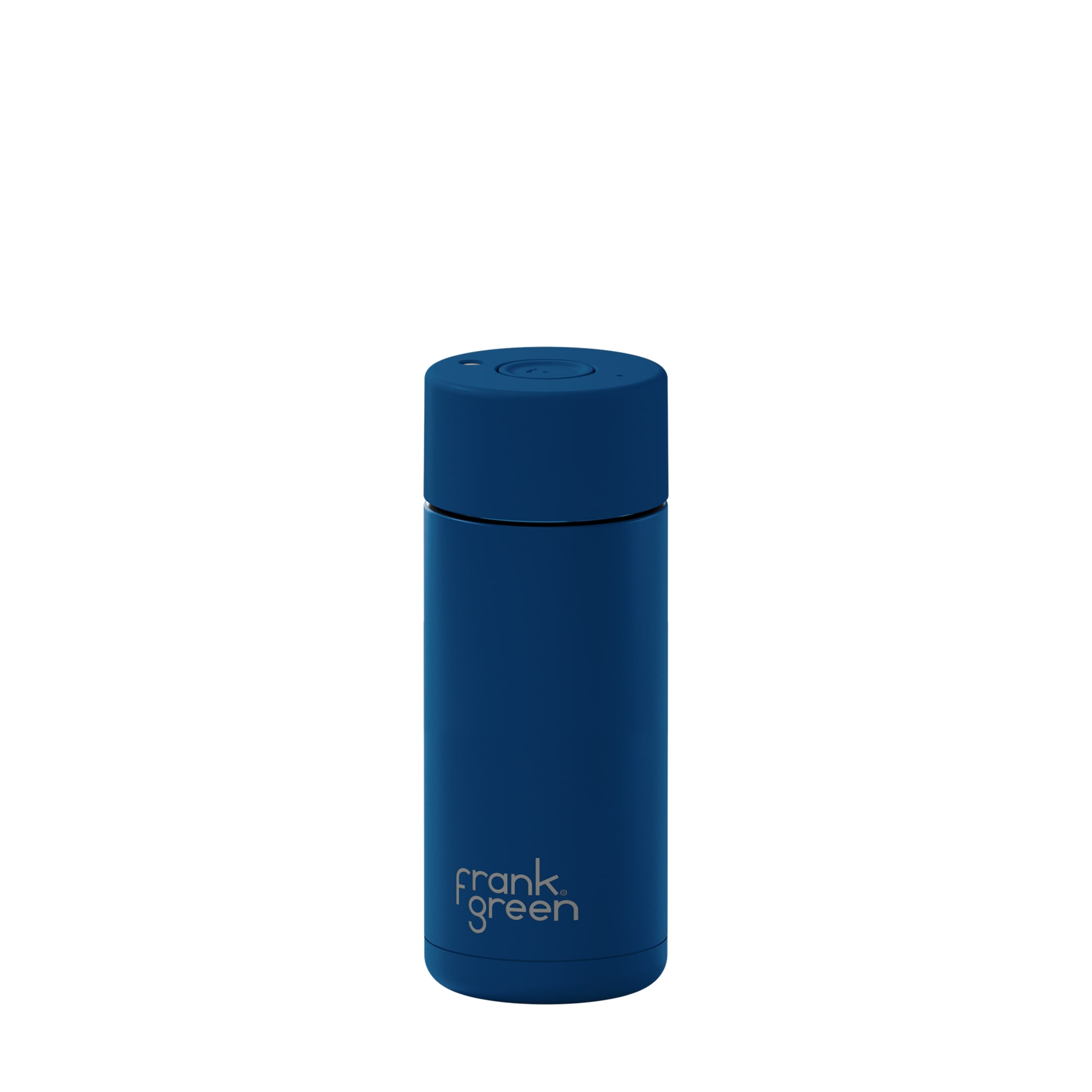 frank green 16oz Reusable Cup with Push Button Lid - Deep Ocean