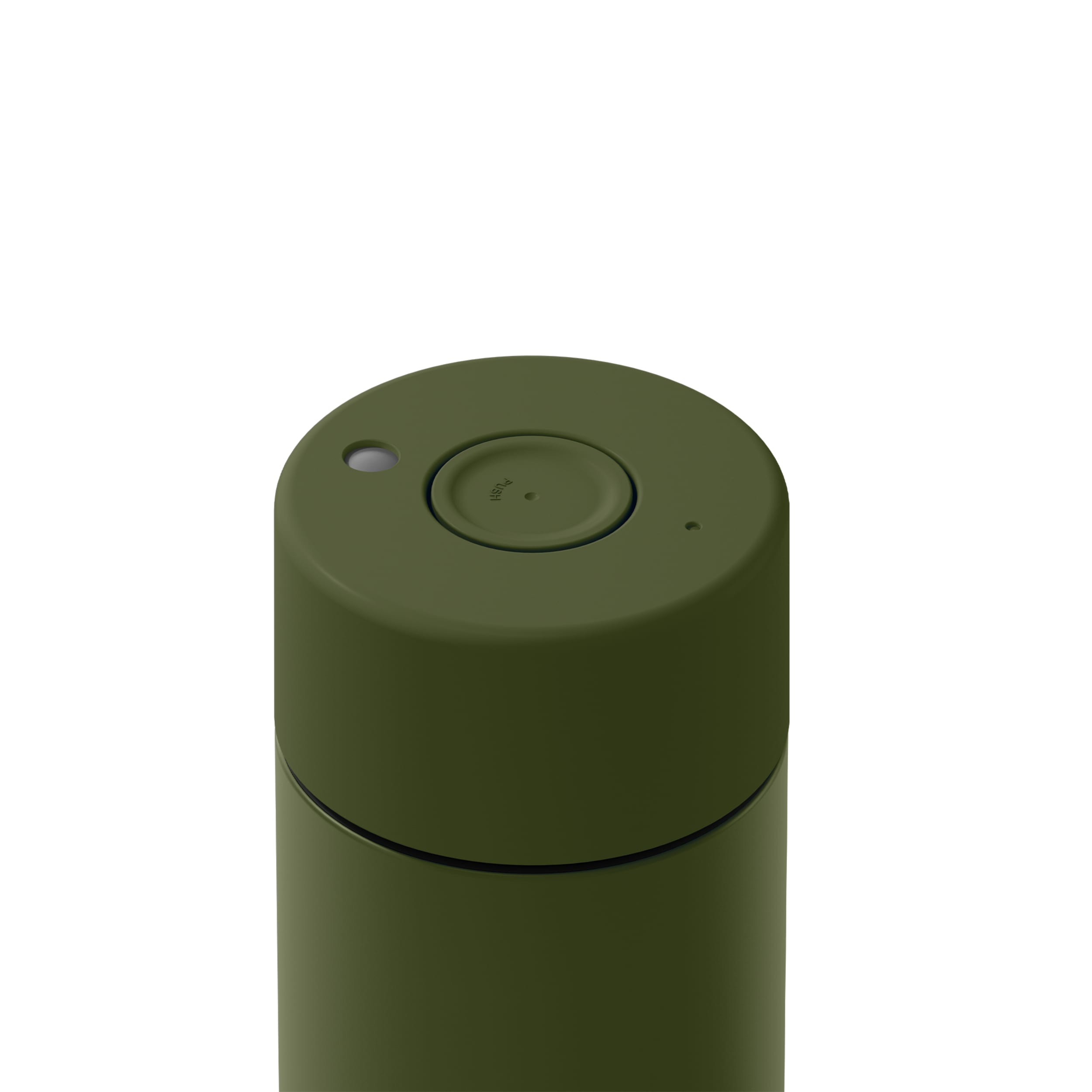 frank green 16oz Reusable Cup with Push Button Lid - Khaki