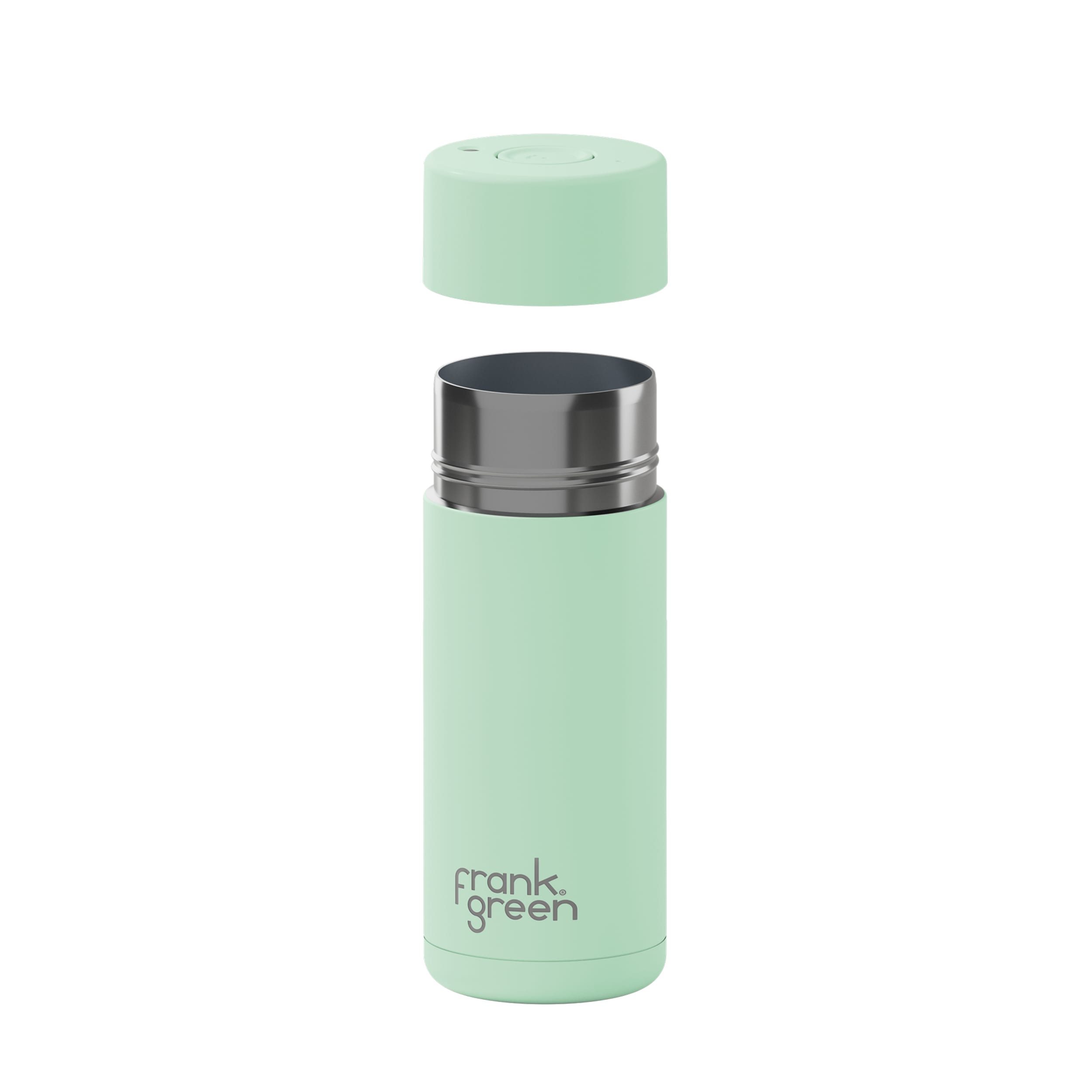 frank green 16oz Reusable Cup with Push Button Lid - Mint Gelato