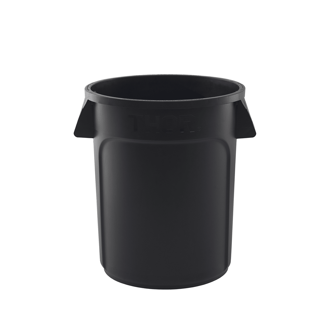Trust Commercial Thor Round Bin 75L Black Food Grade (1012BLK)