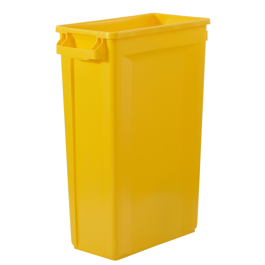 Trust Commercial Slim Bin 87Lt Yellow (1213Ye) (CTN Of 4)