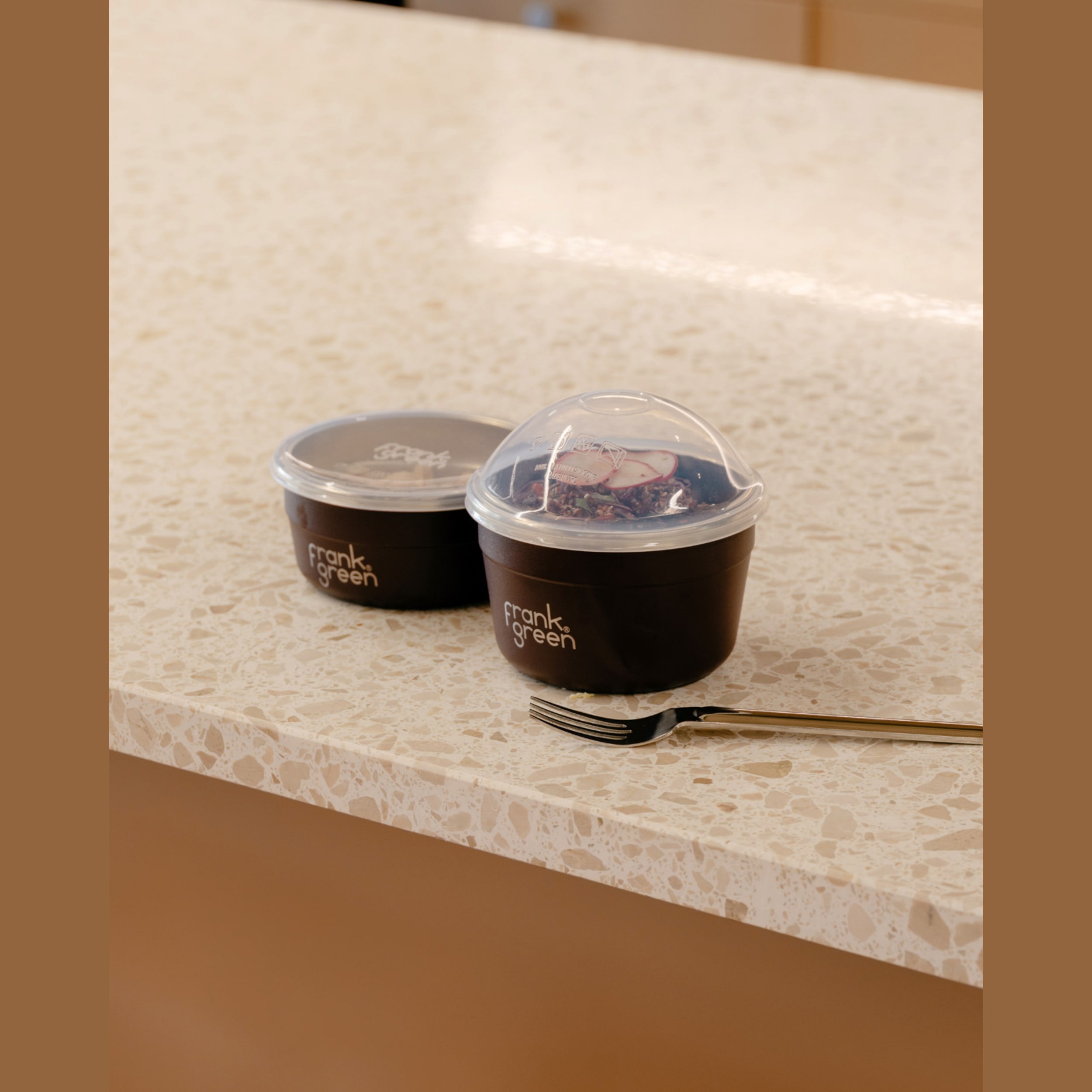 frank green Duo Pack To Go Bowl - Chocolate