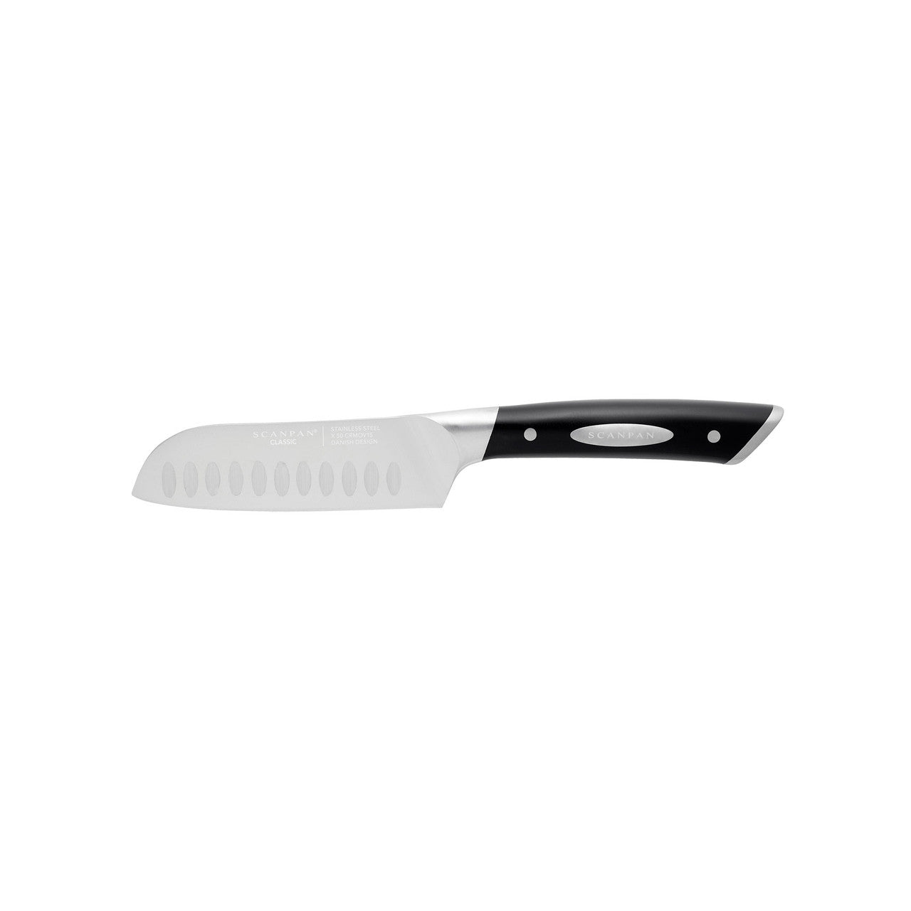 Scanpan Classic 12.5cm Santoku Knife with Granton Edge