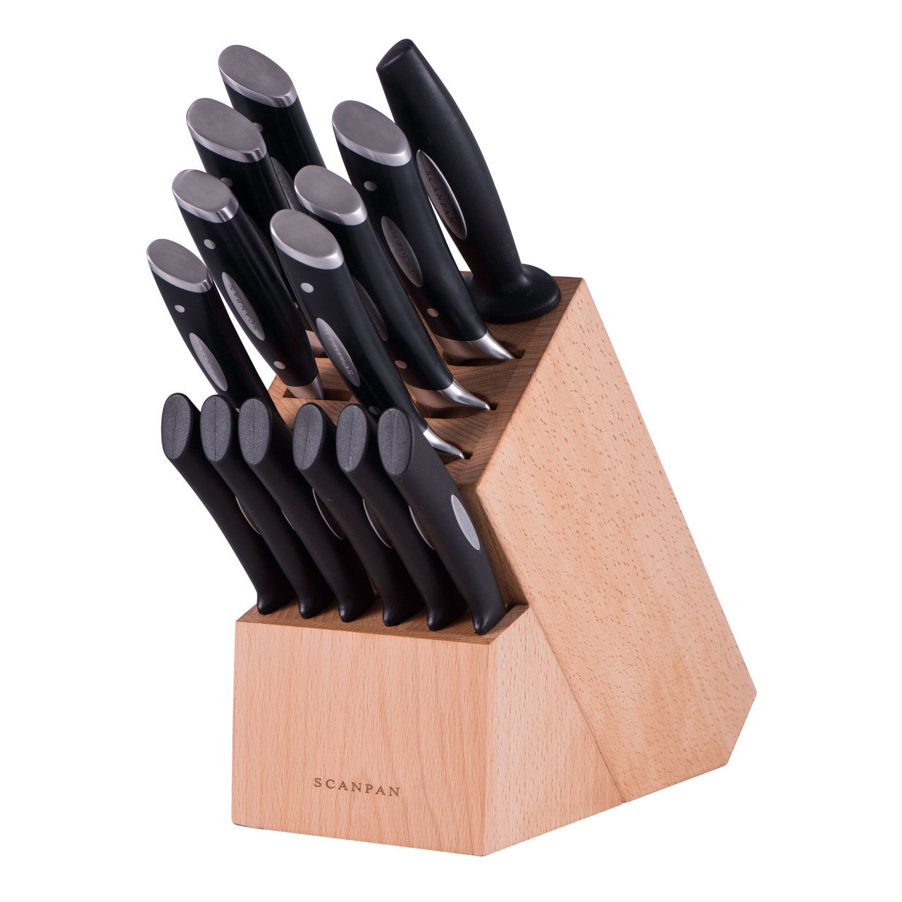 Scanpan Classic 15 Piece Cutlery Block Set