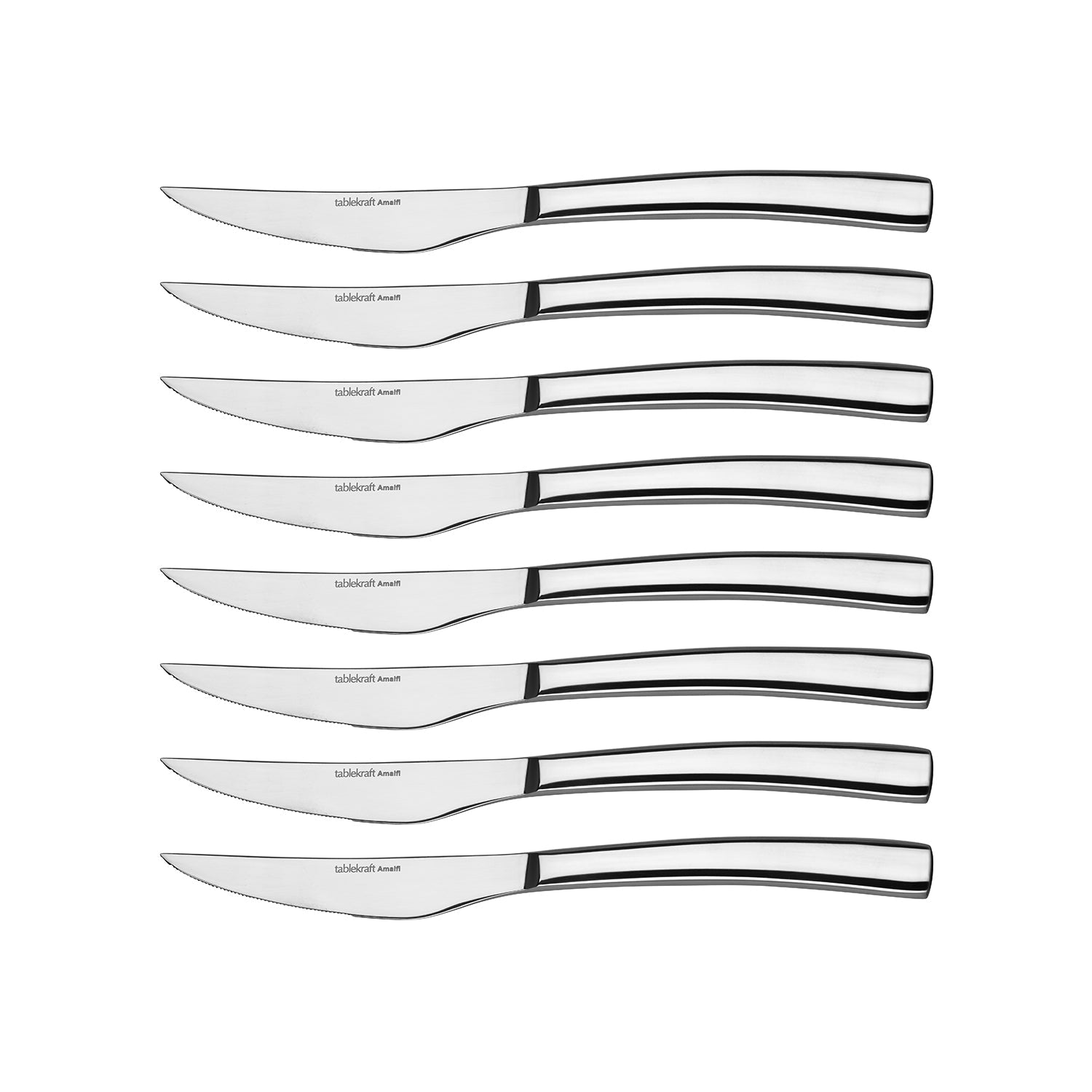 Tablekraft Amalfi Steak Knives Set 8pc