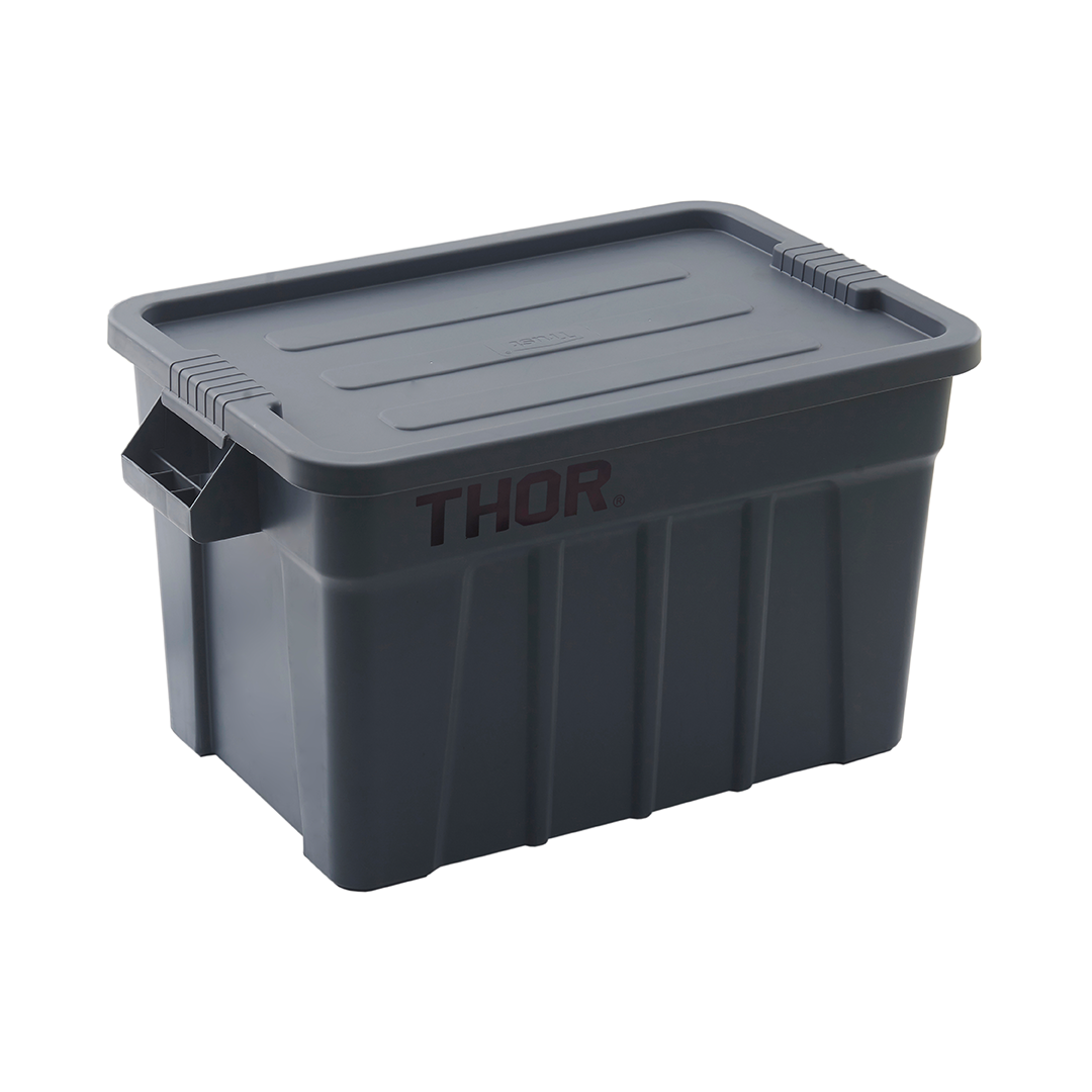 Trust Commercial Tote Box & Lid 708 x 434 x 384mm 75Lt Food Grade Grey (3012)