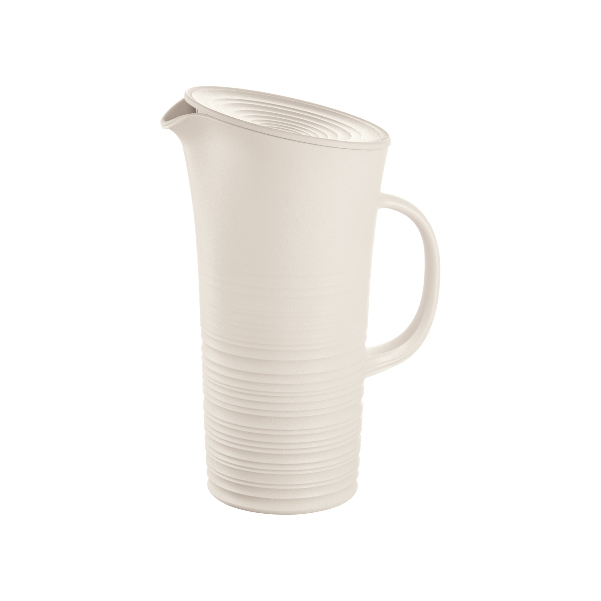 Guzzini Tierra Pitcher with Lid (1.8L) - White