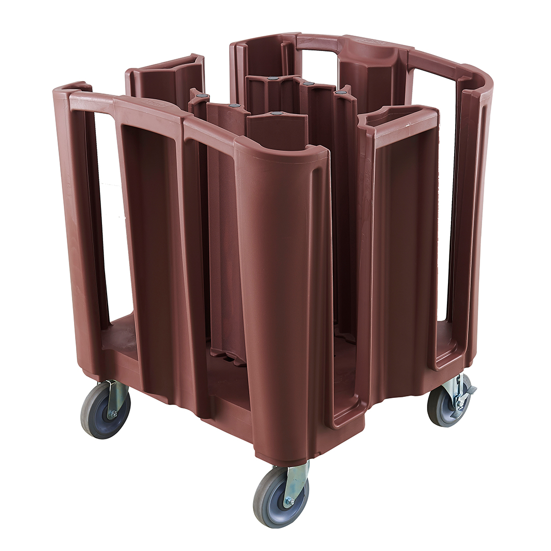 Trust Commercial Dish / Plate Cart Adjustable Brown (8651)