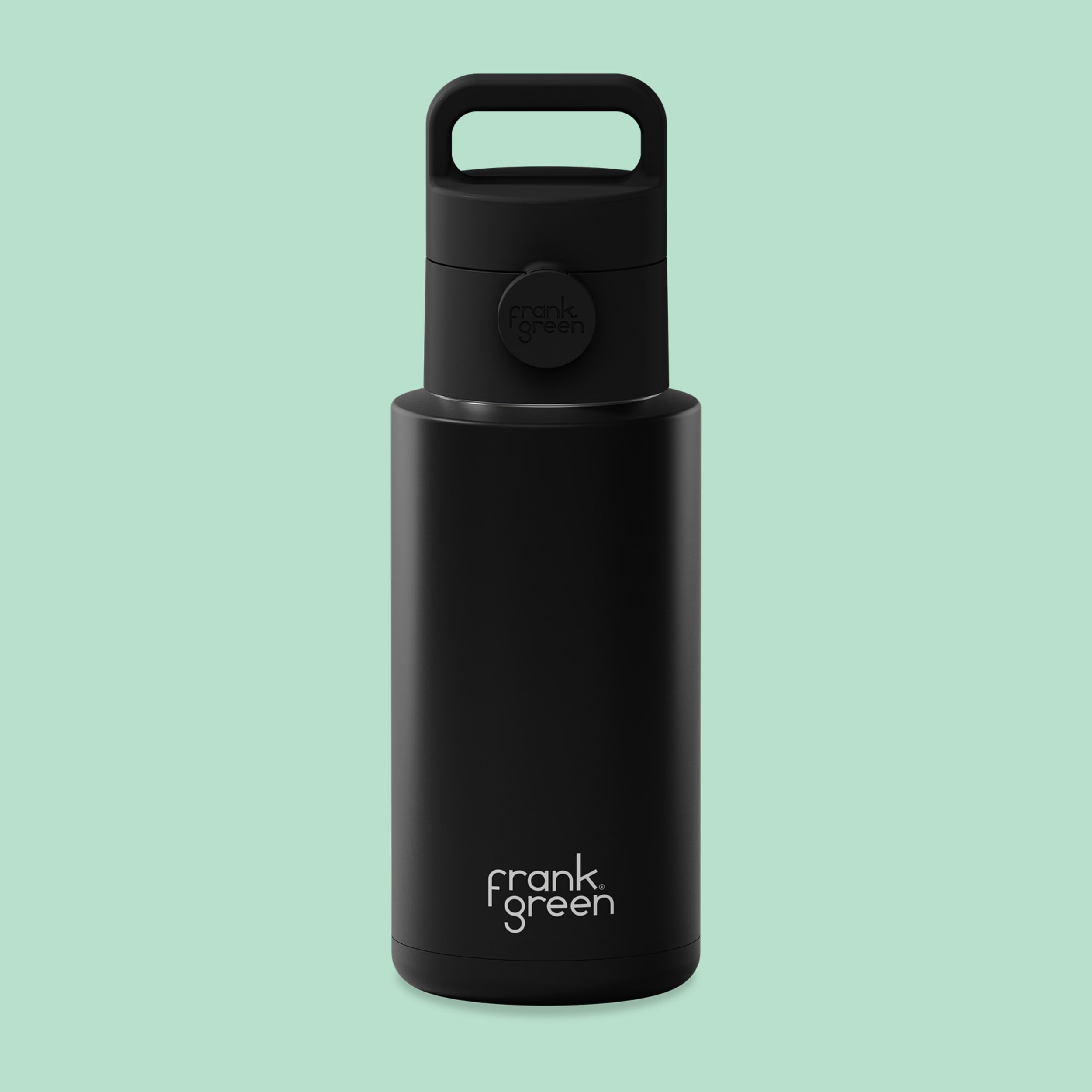 frank green 34oz Reusable Bottle with Grip & Sip Lid - Midnight