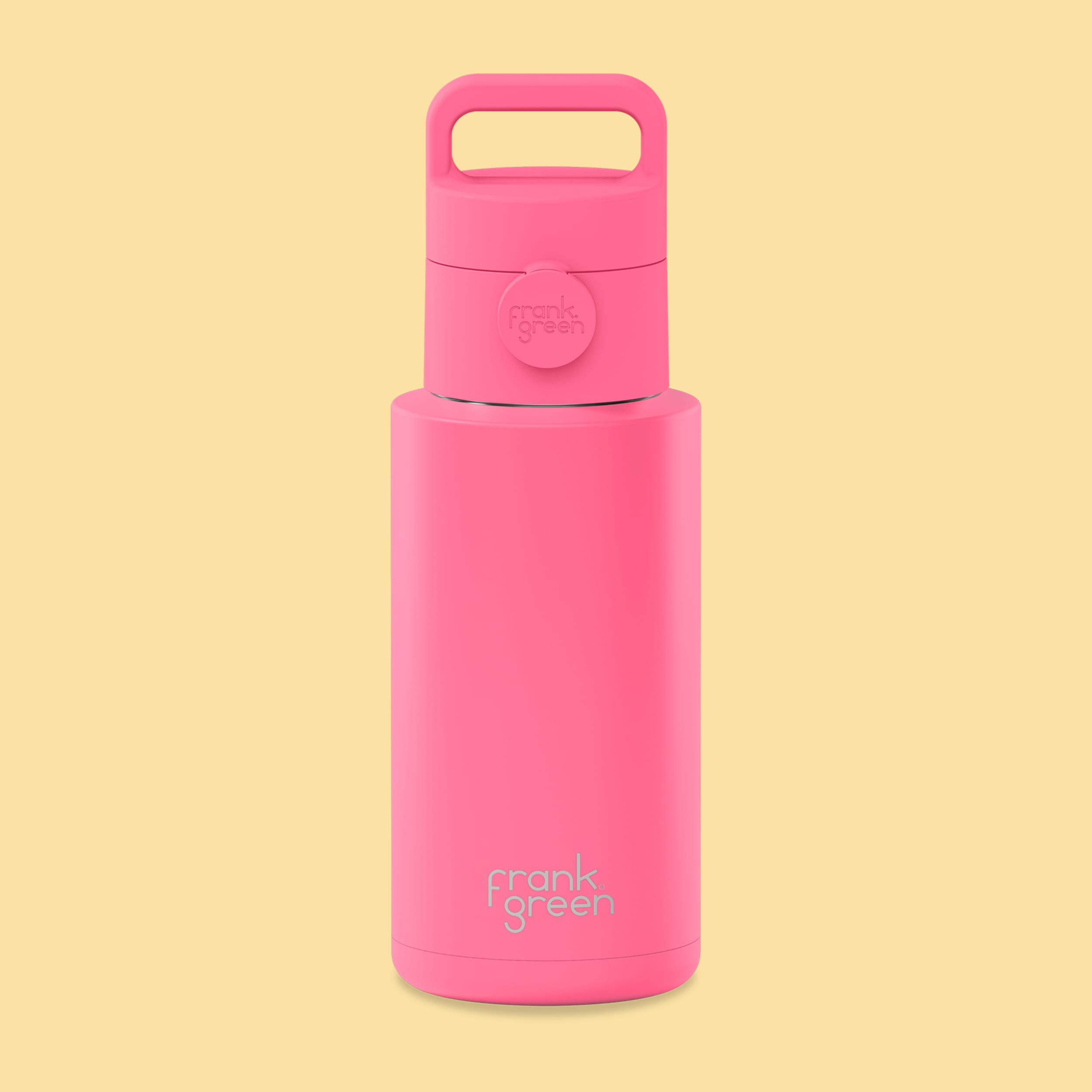 frank green 34oz Reusable Bottle with Grip & Sip Lid - Bubblegum Blast